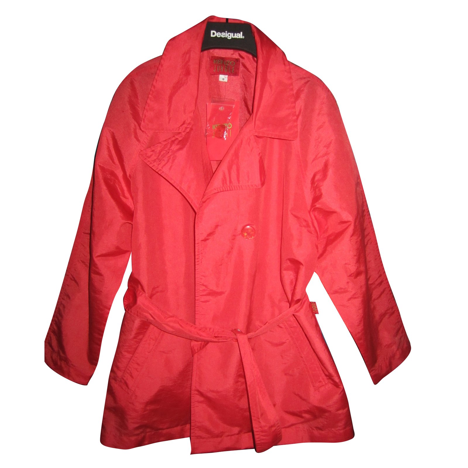 kenzo red coat