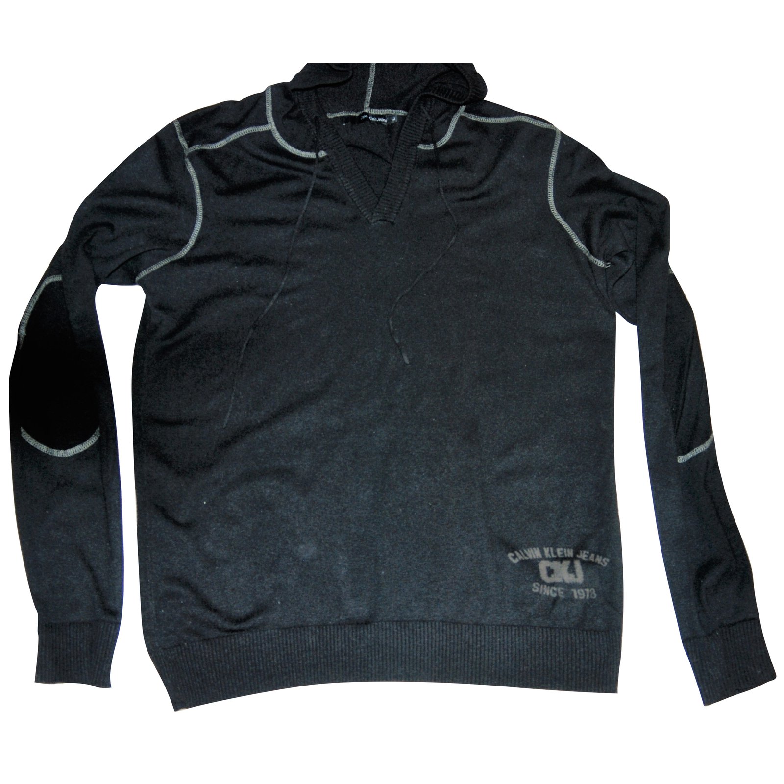 Calvin Klein Sweaters Black Silk Cotton Cashmere  - Joli Closet