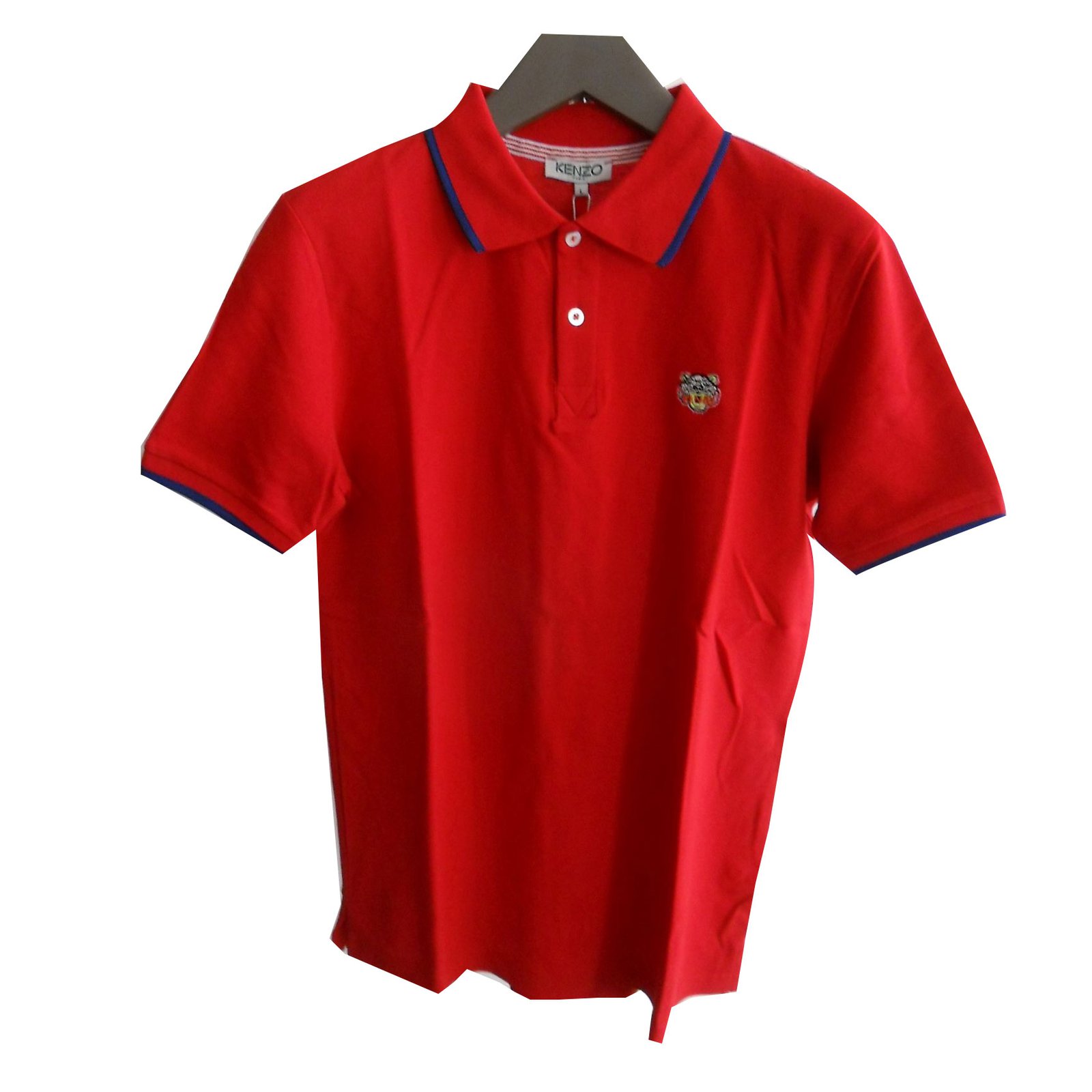 kenzo red polo