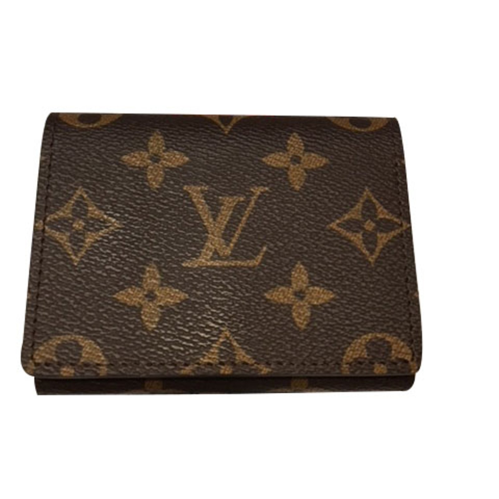 Louis Vuitton card wallet Brown Leather ref.57237 - Joli Closet