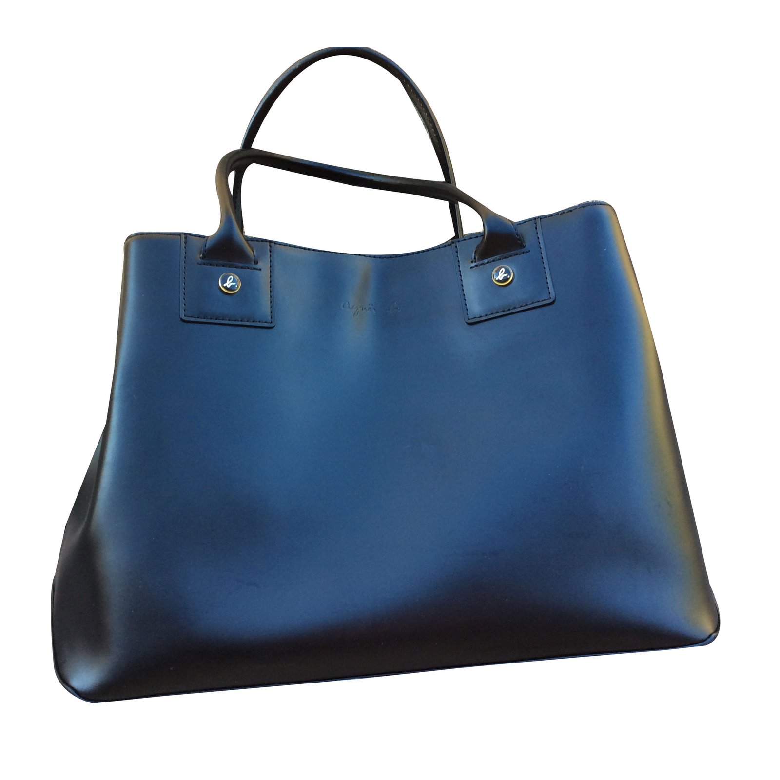 Agnès b. Handbags Black Leather ref.57286 - Joli Closet