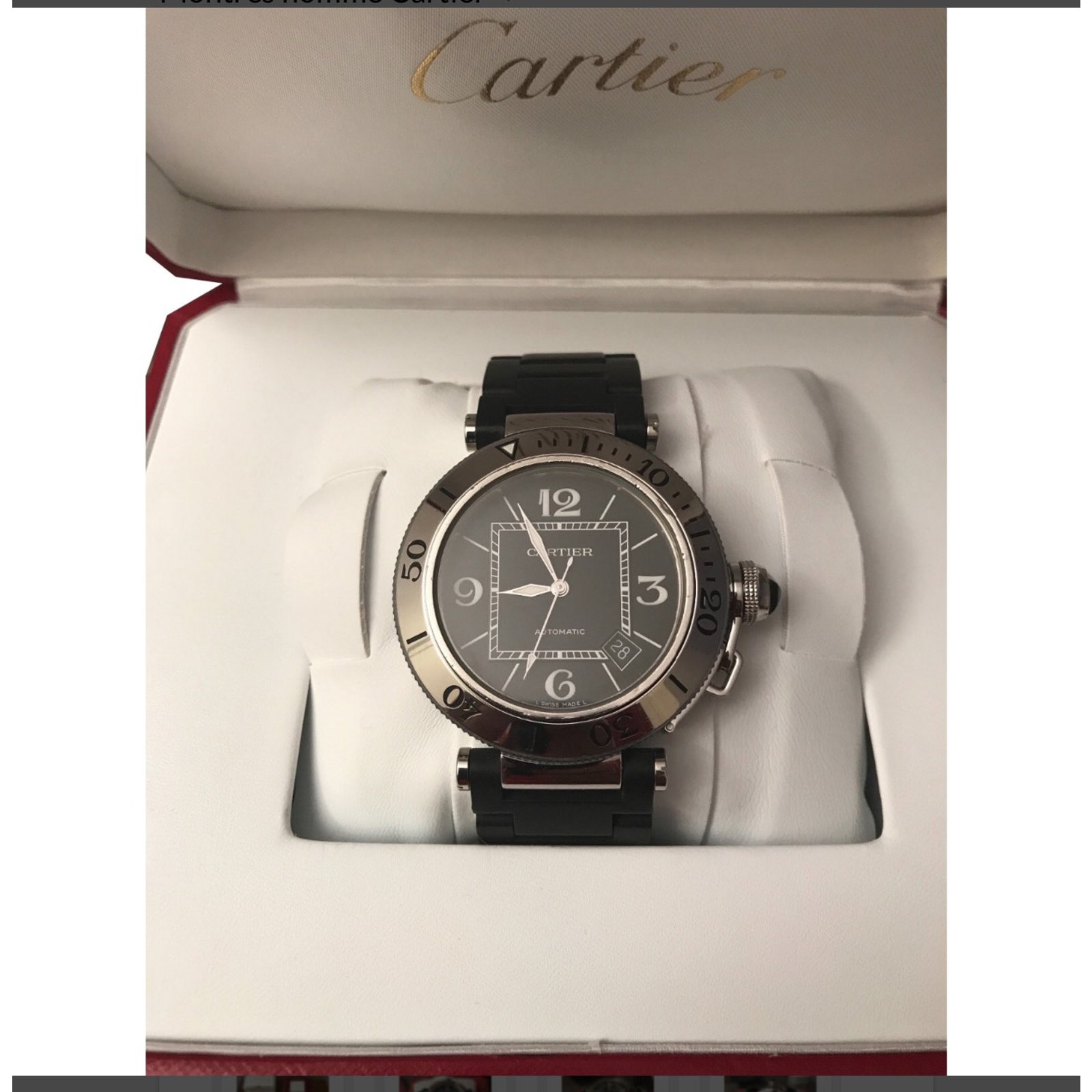 Cartier pasha seatimer Fine watches 