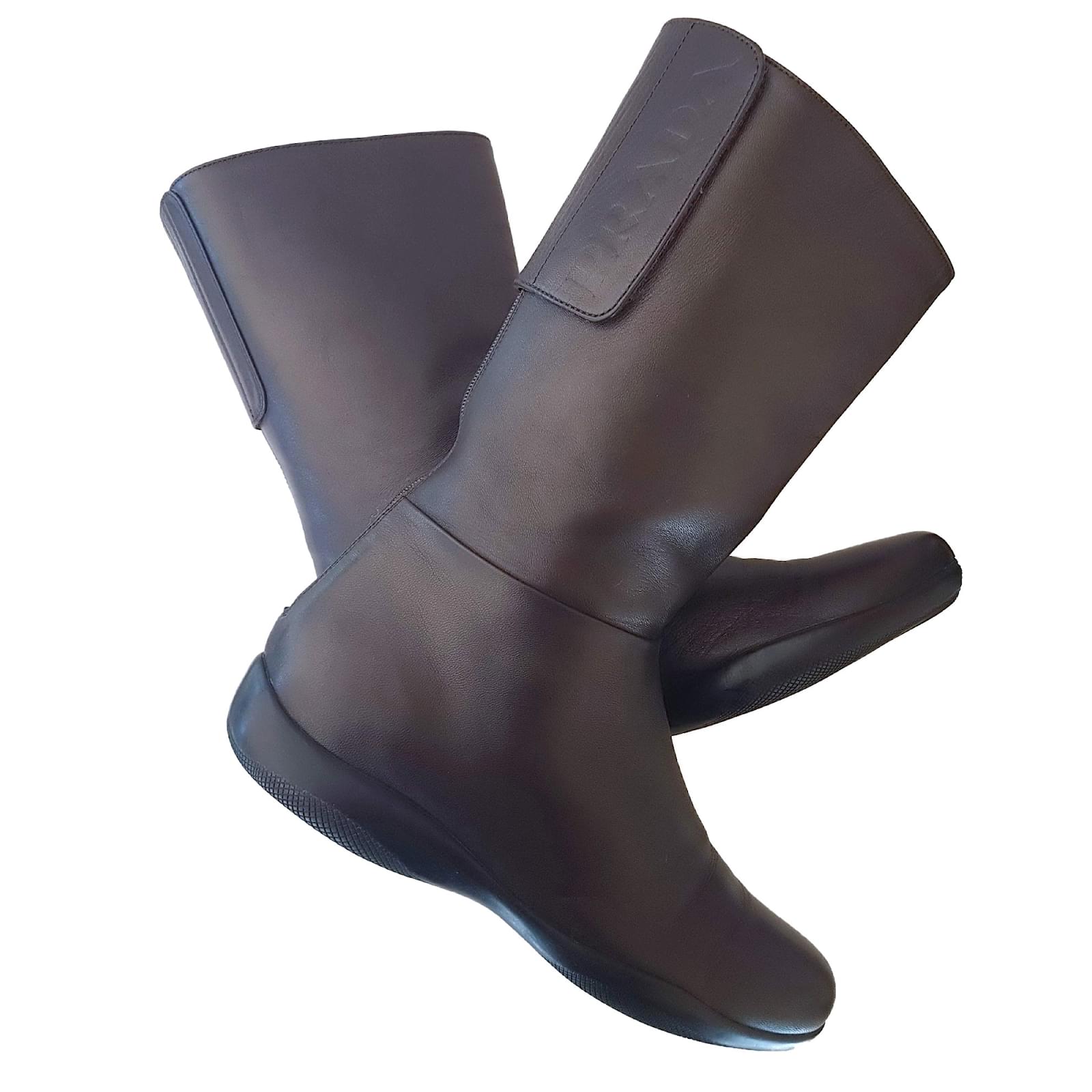 des bottes marron