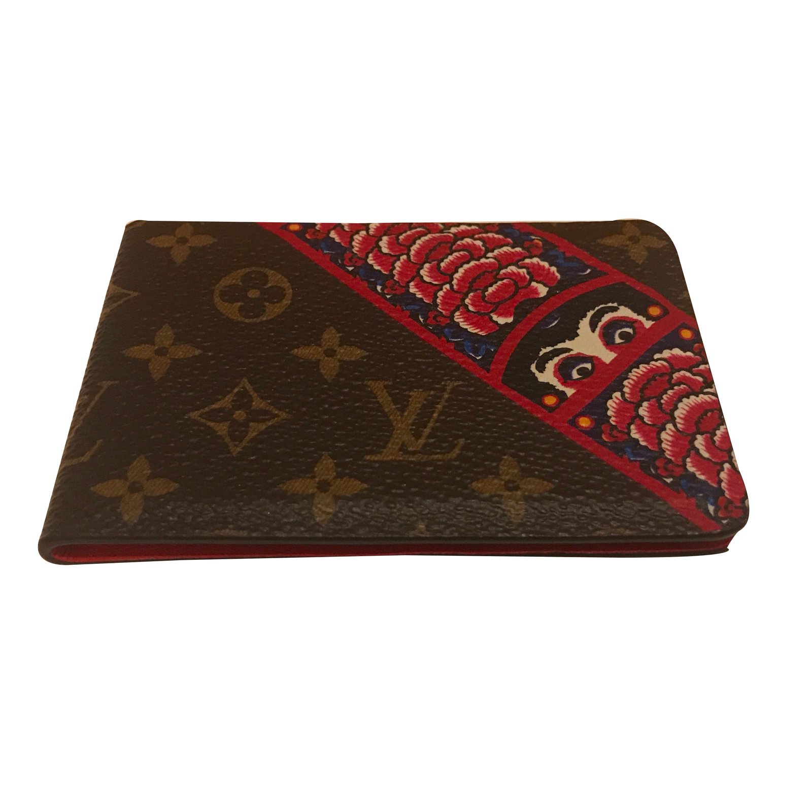 Louis Vuitton Compact mirror Multiple colors Leather Cloth ref