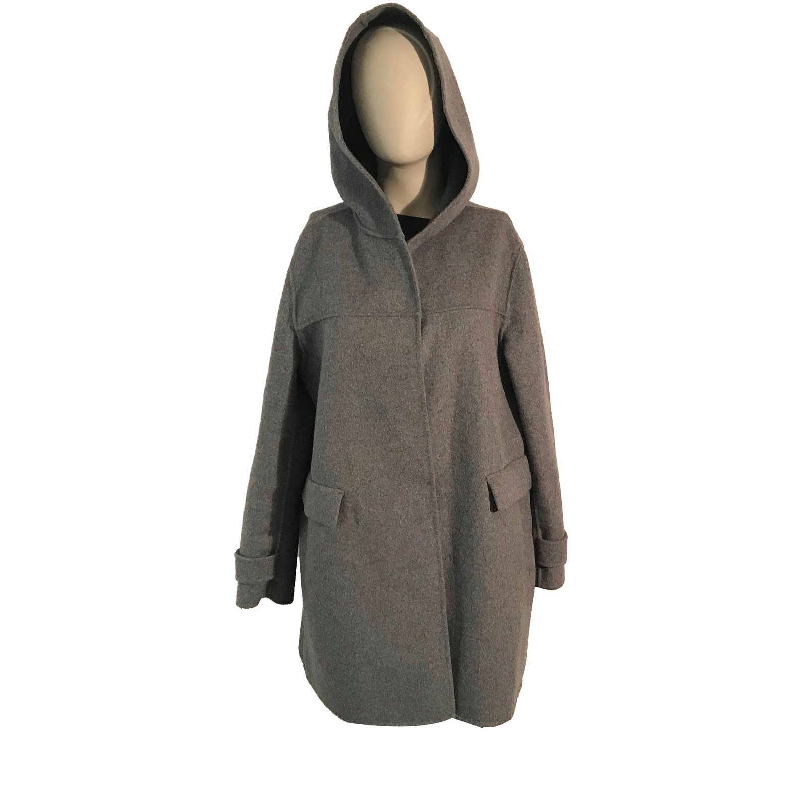 zara hooded coat