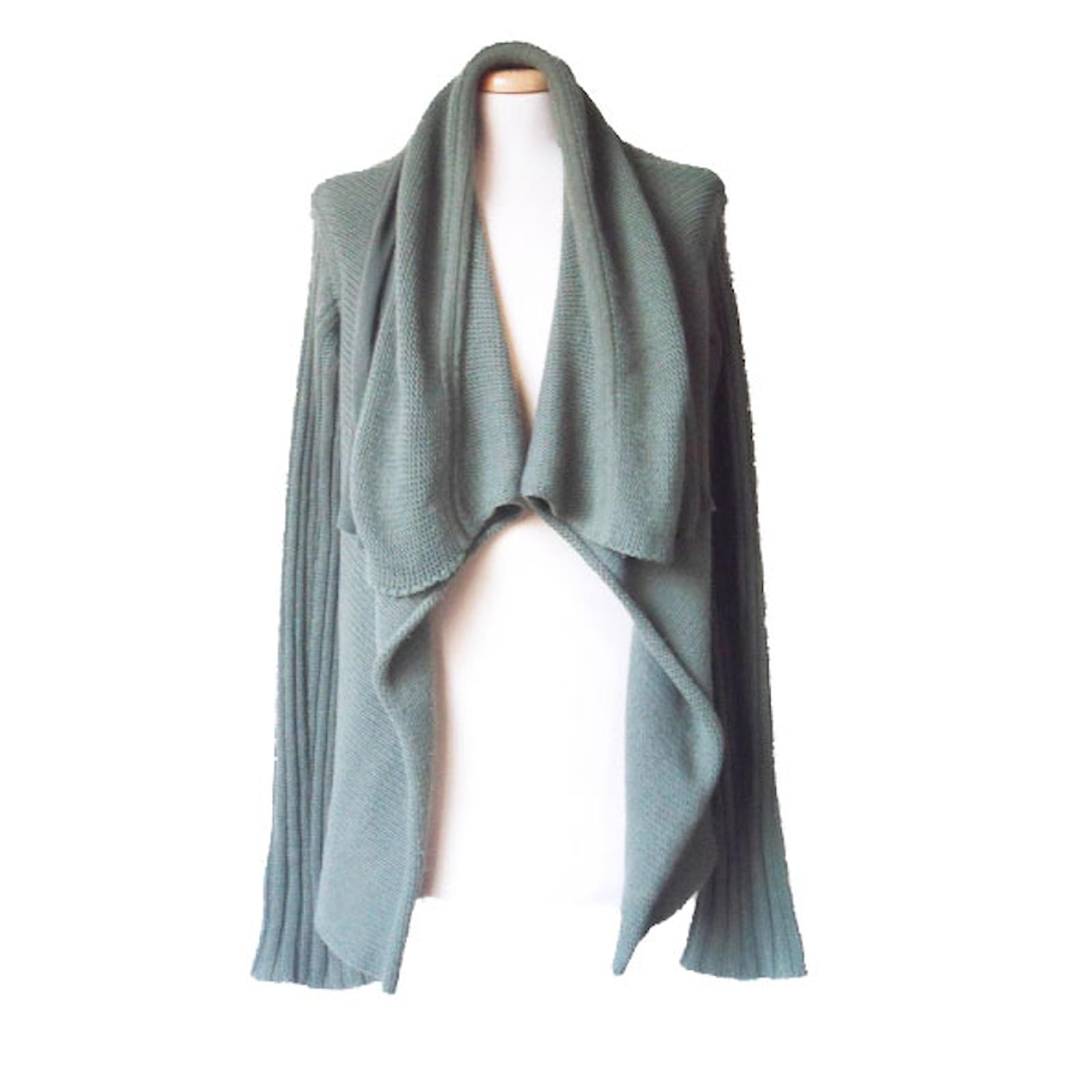 waterfall sweater coat