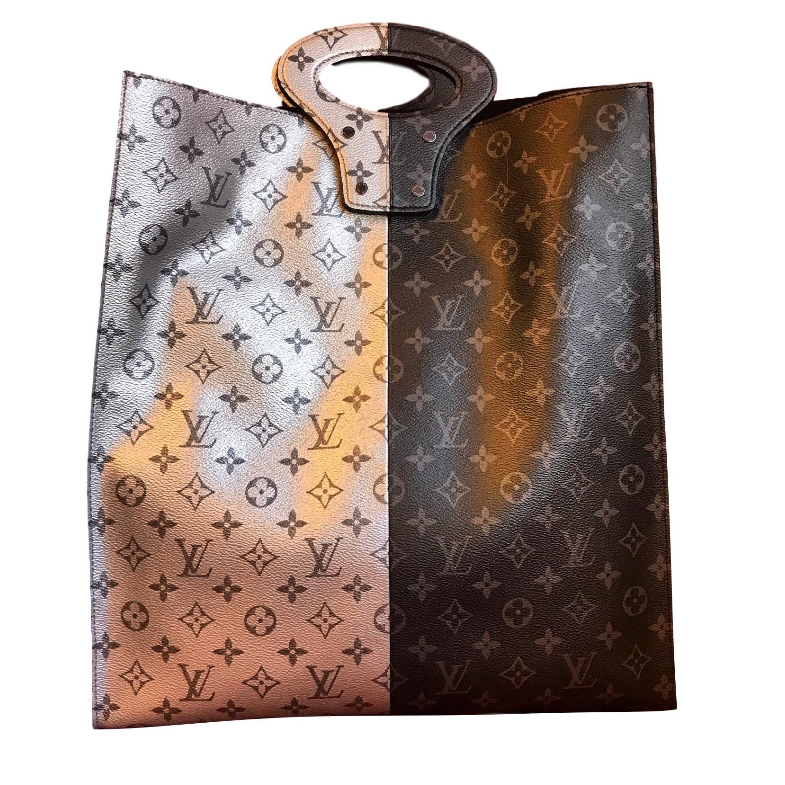 Louis Vuitton Brown Monogram Eclipse Tote Bag