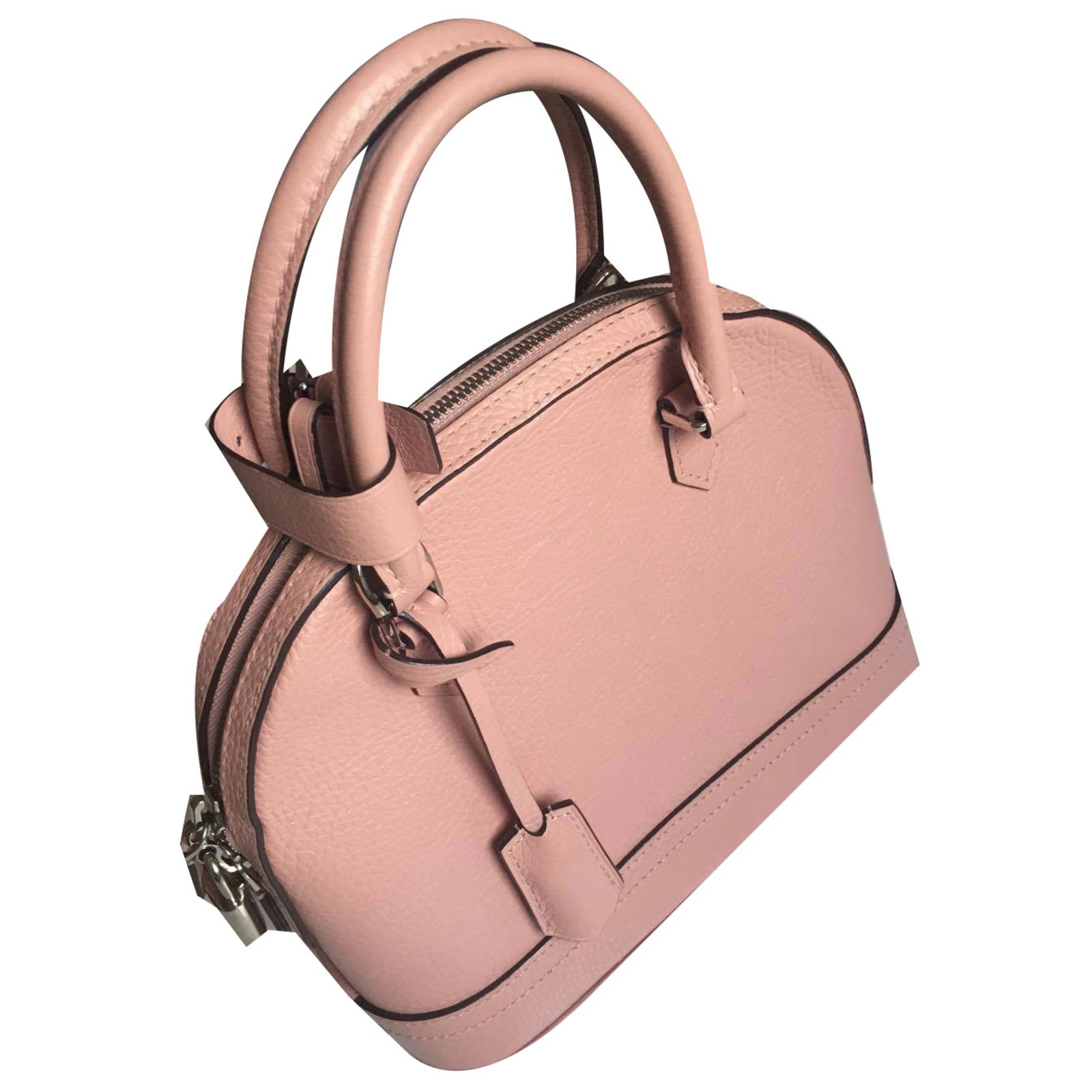 Louis Vuitton Alma BB Handbags Leather Pink ref.58818 ...