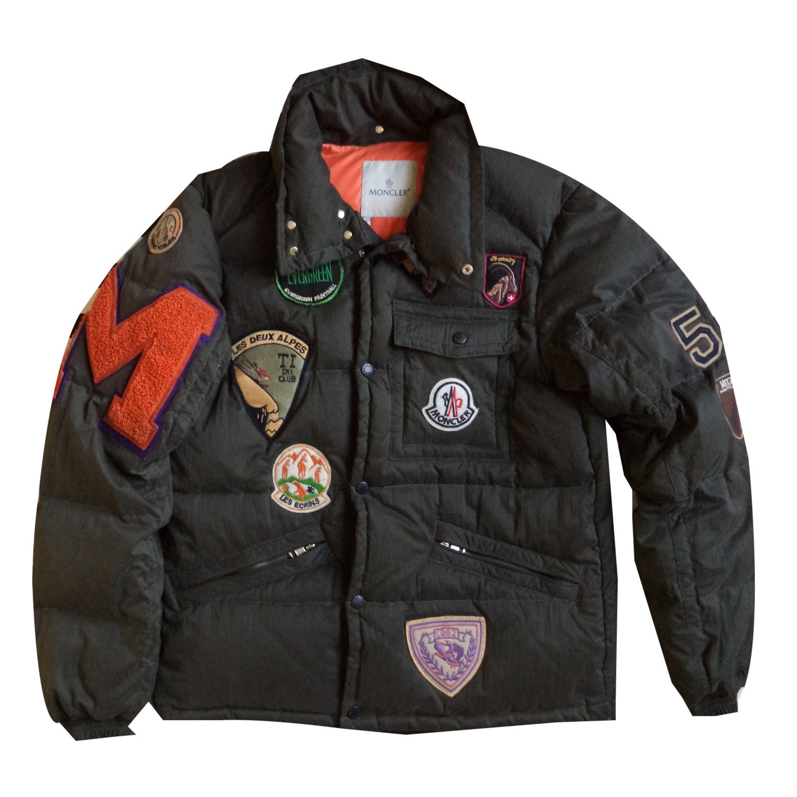 moncler jacket with patches