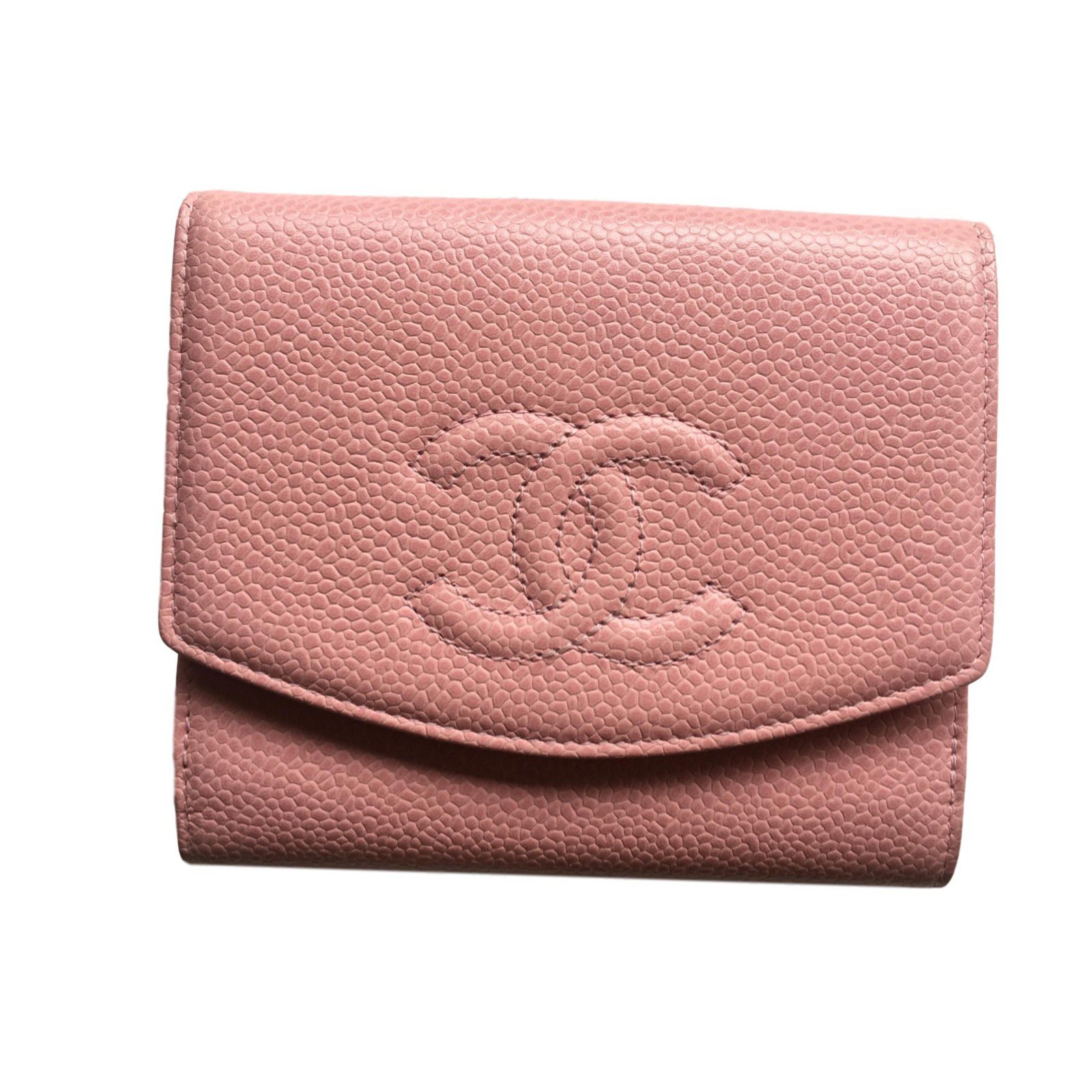 Chanel Wallets Pink Leather ref.59221 - Joli Closet