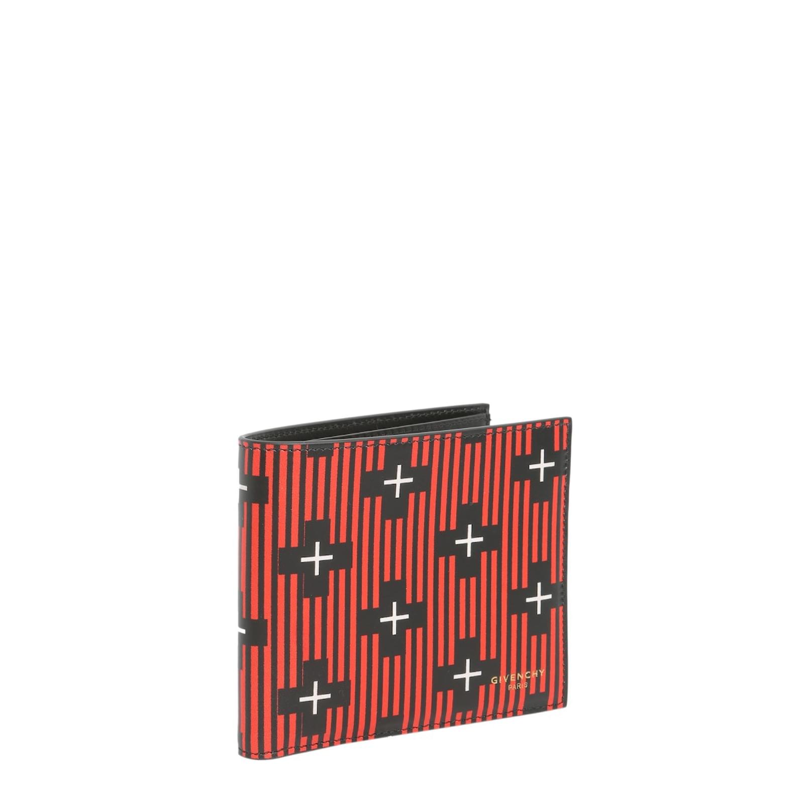 Portafoglio uomo Givenchy nuovo Rosso Pelle ref.59587 - Joli Closet
