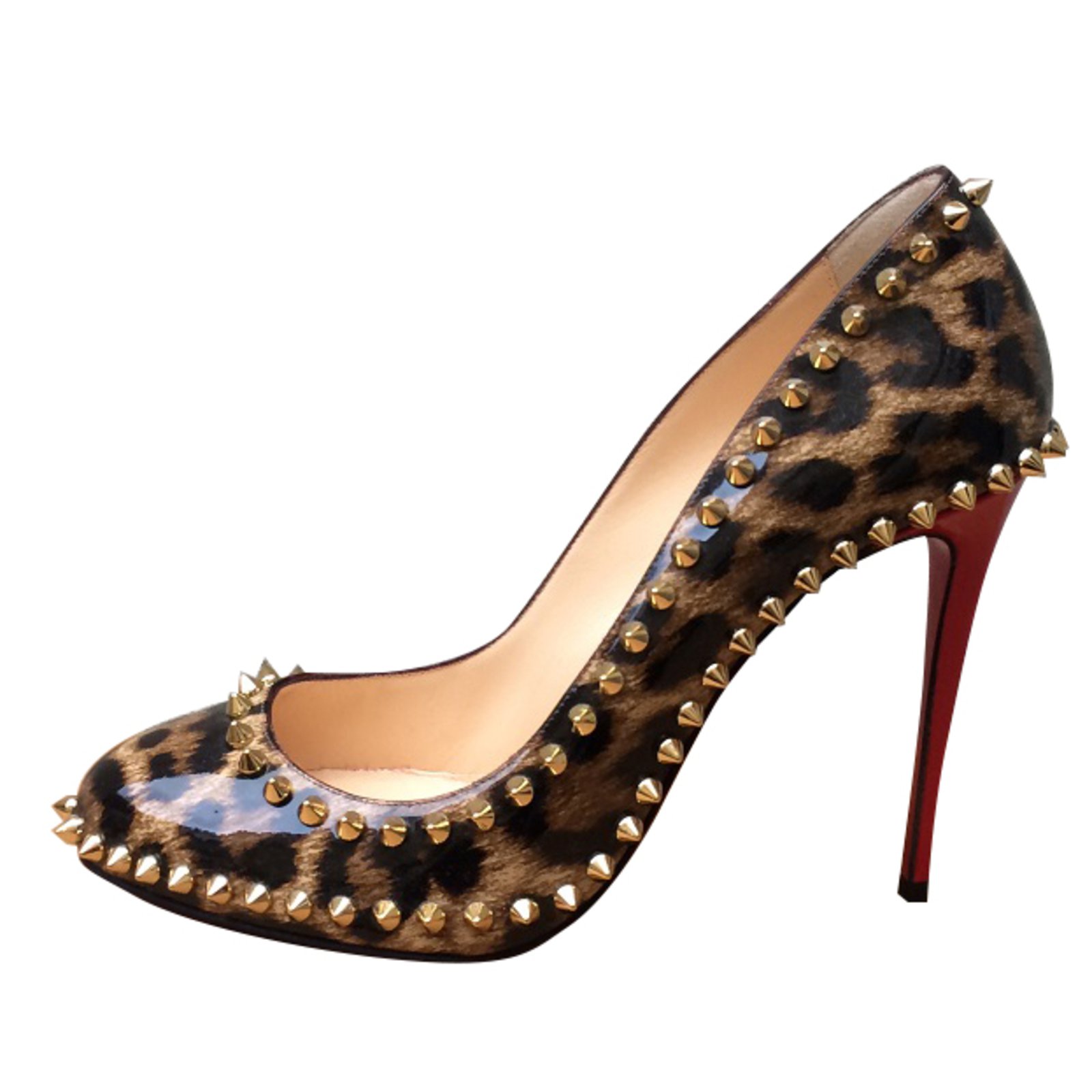 louboutin shoes leopard print