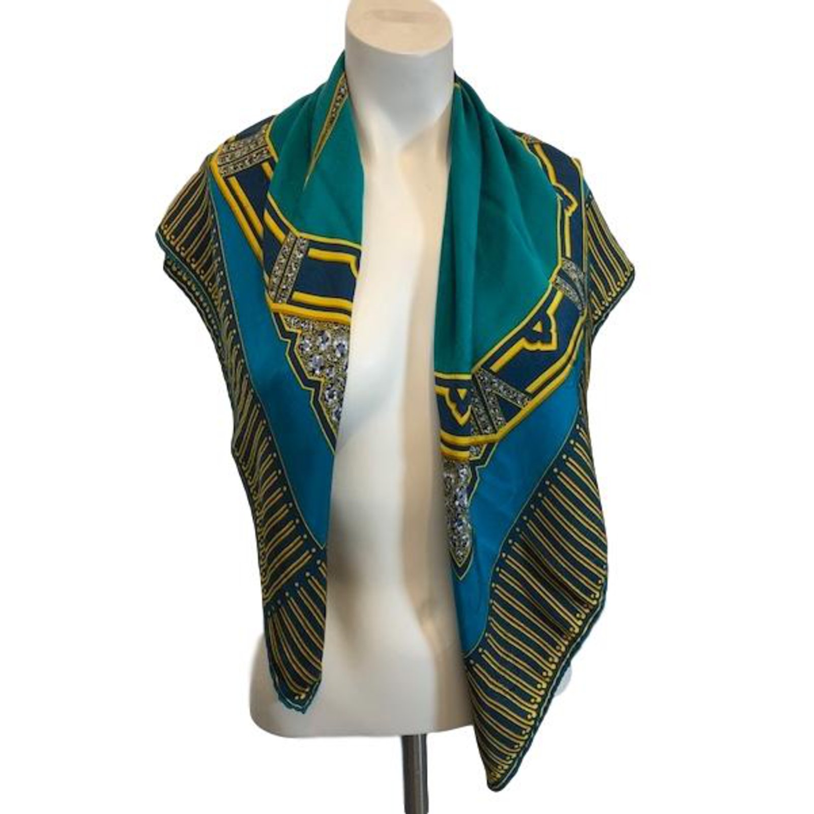 vintage cartier silk scarves