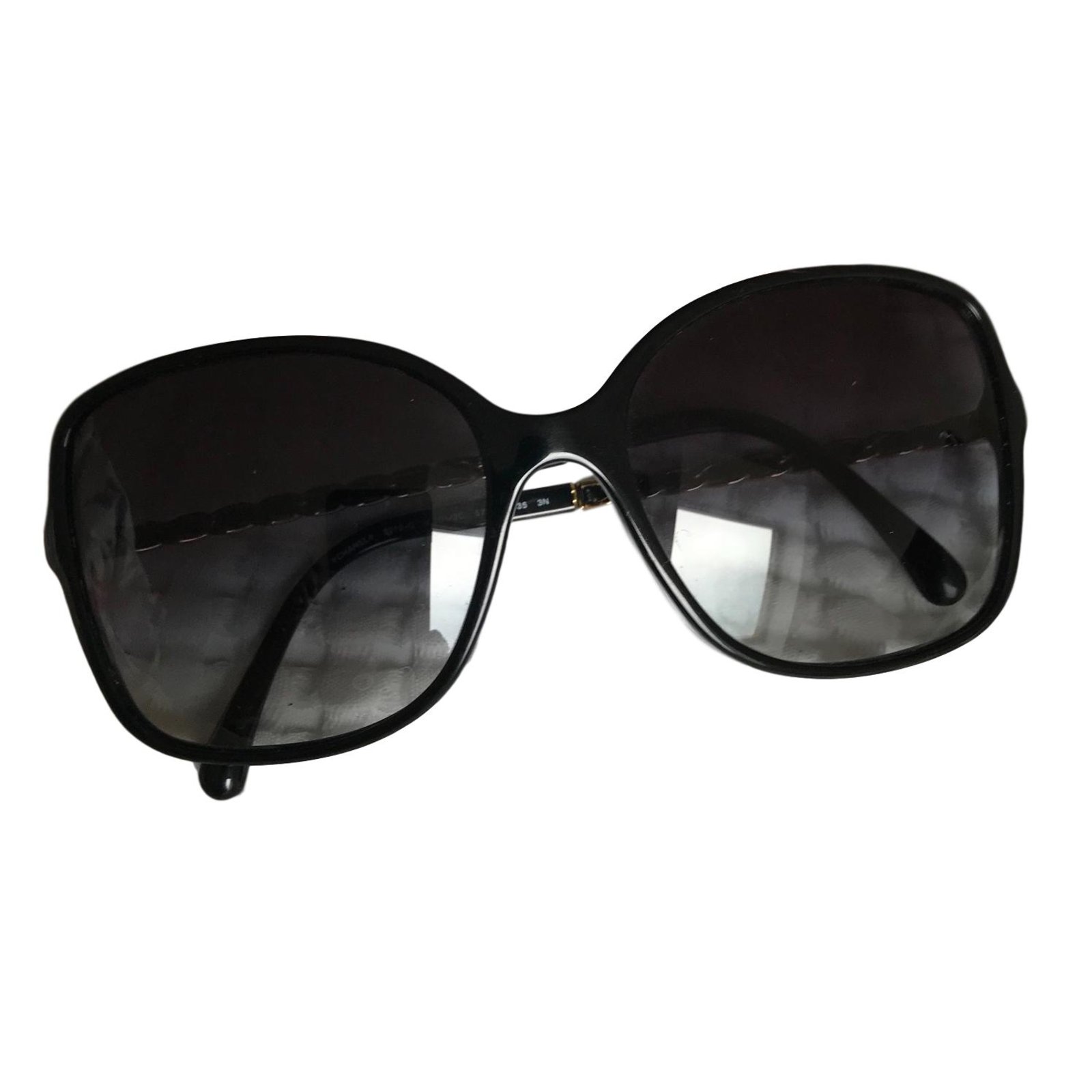 Chanel Sunglasses Black ref.60429 - Joli Closet