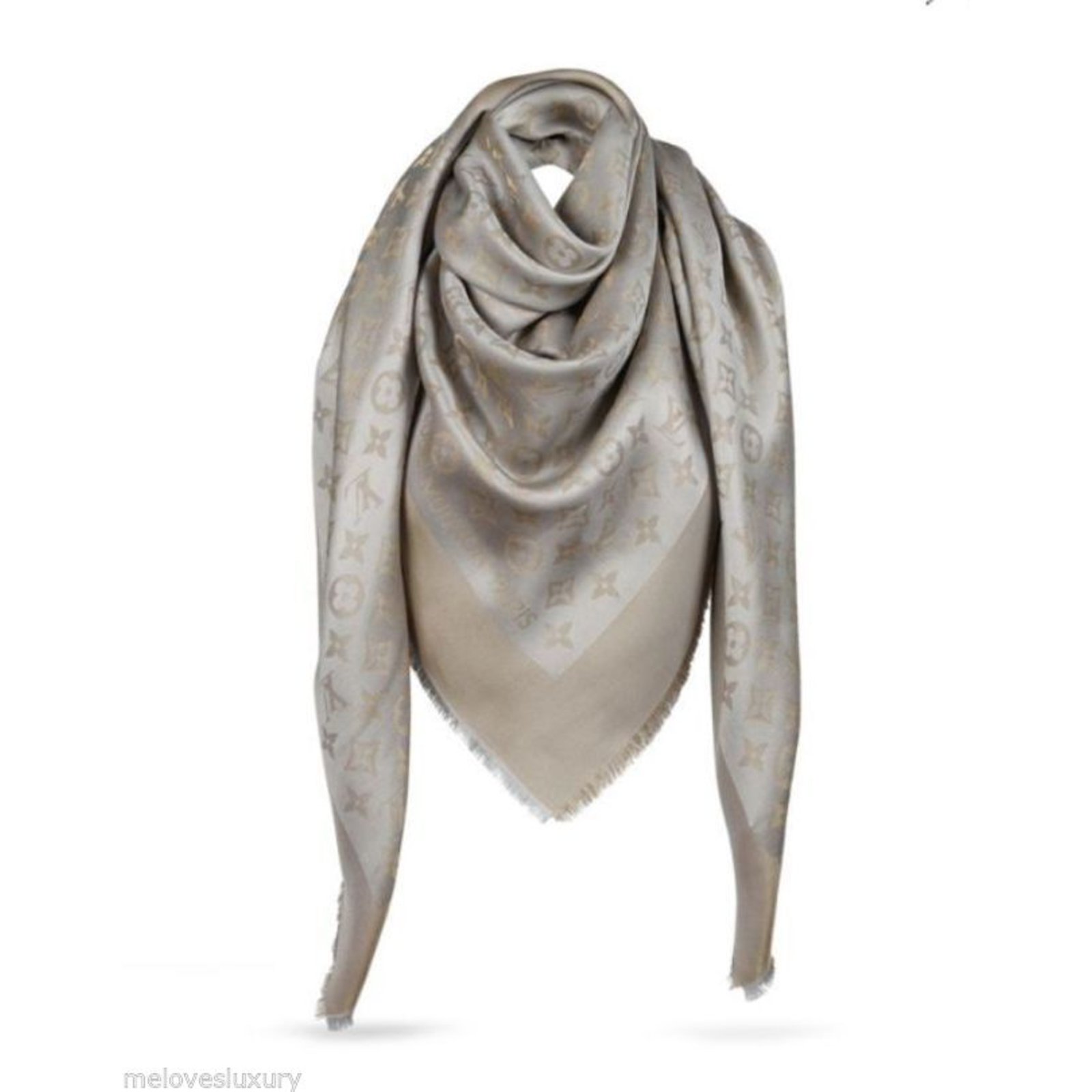 Louis Vuitton Chale Monogram Silk Scarf - Pink Scarves and Shawls,  Accessories - LOU787399
