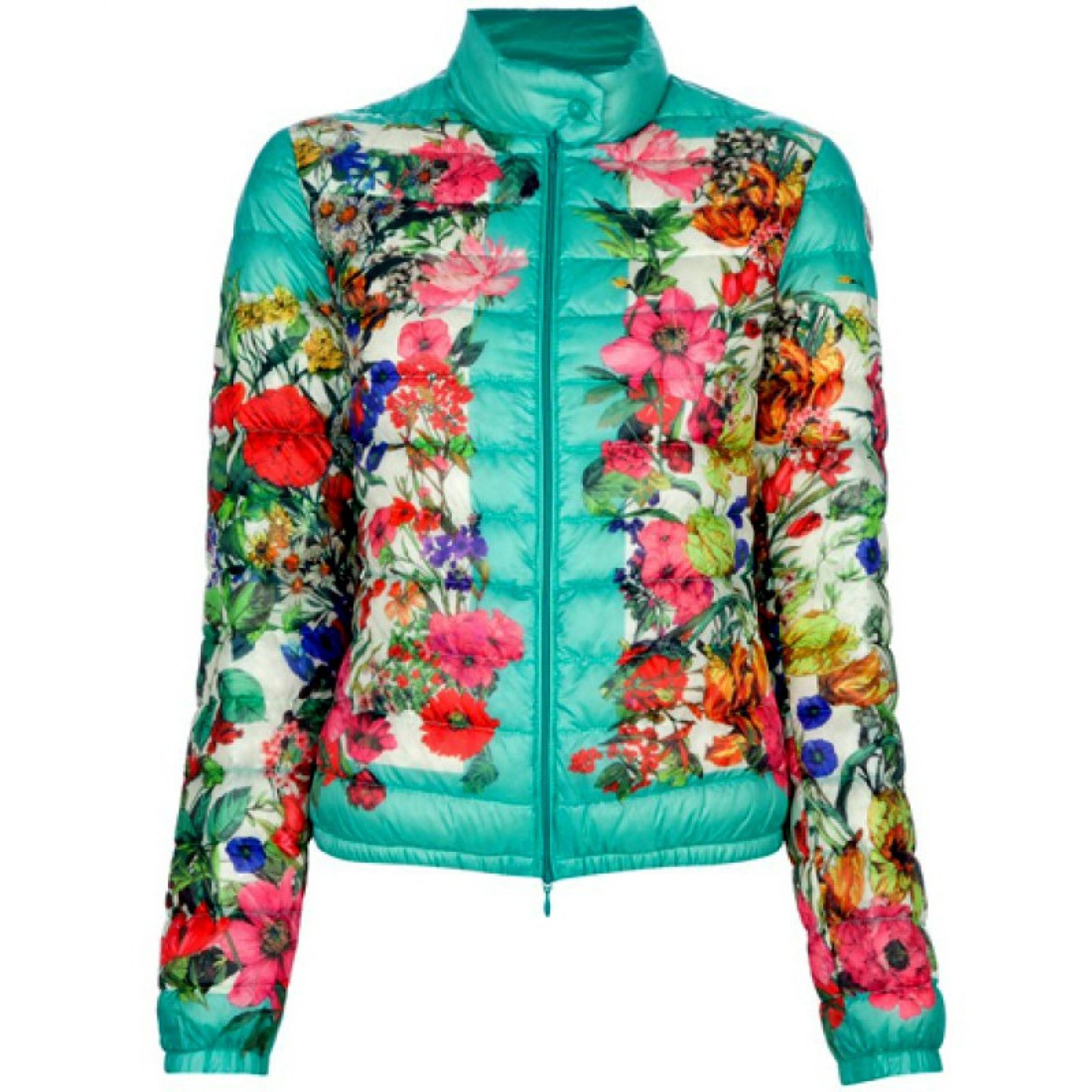 Цветные куртки купить. Женская куртка монклер принт. Куртка монклер цветы. Монклер куртка с цветами. Монклер куртка с цветочным принтом.