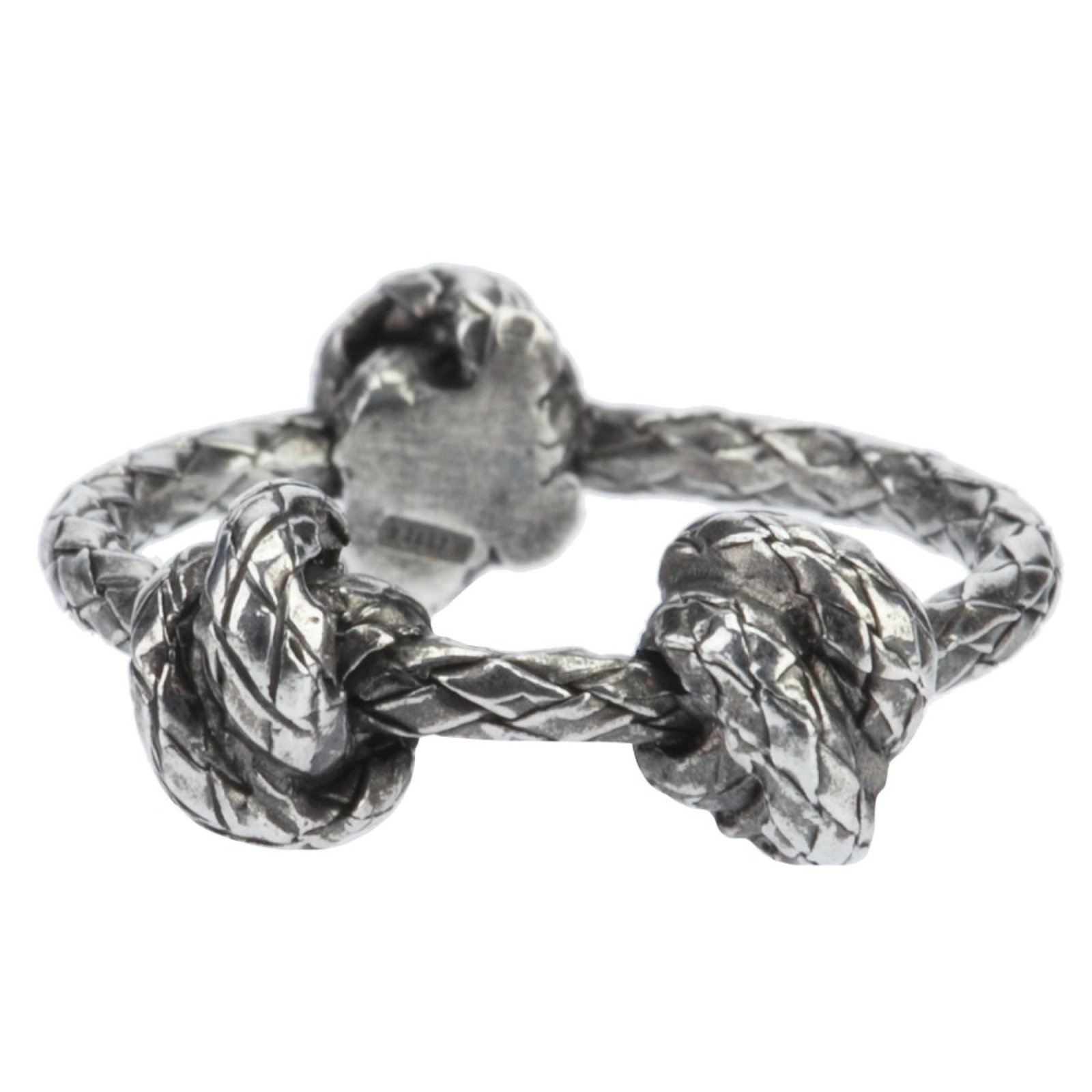 Sterling Silver Ring in Silver - Bottega Veneta