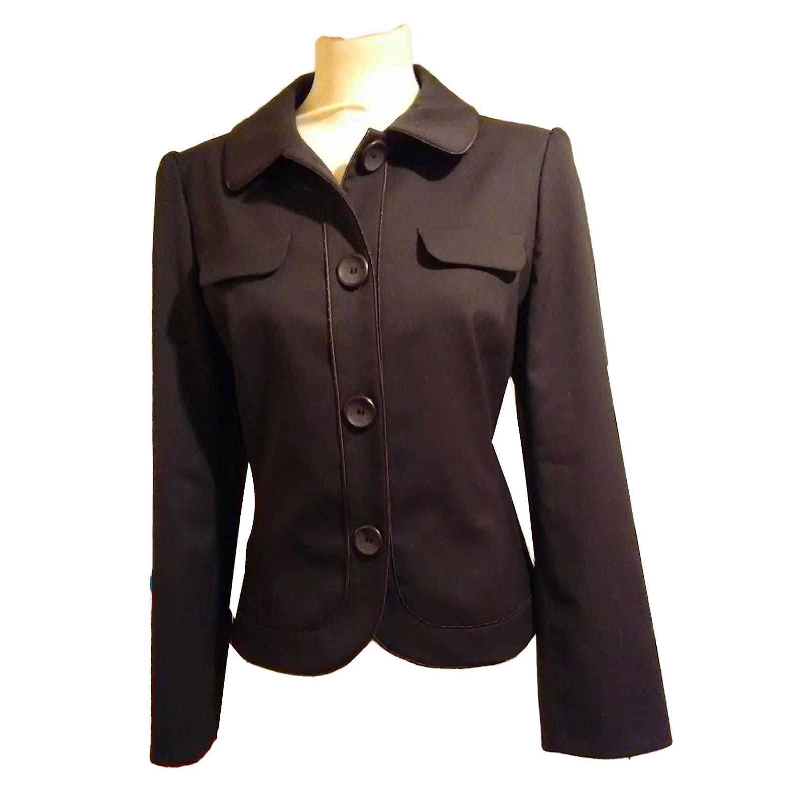 Autre Marque Giacche Uniforme Louis Vuitton Marrone scuro Poliestere  Biancheria Elastan ref.61439 - Joli Closet