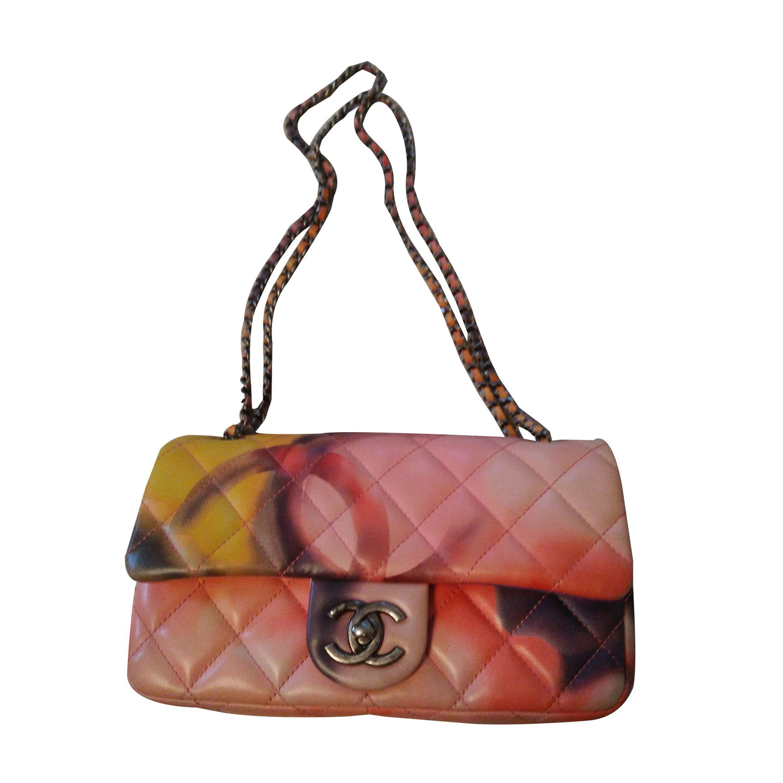 Chanel Handbags Multiple colors Lambskin ref.61453 - Joli Closet