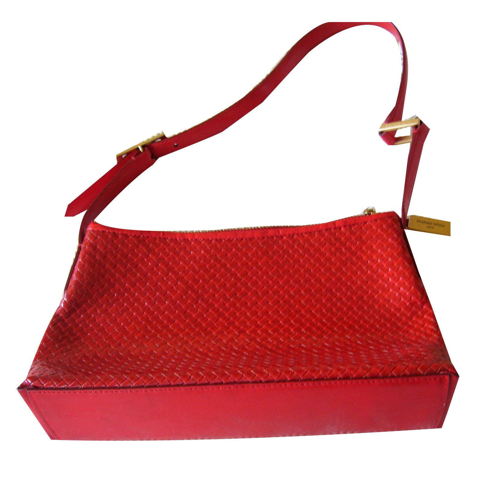 Stéphane Kelian Handbags Red Leather ref.62291 - Joli Closet