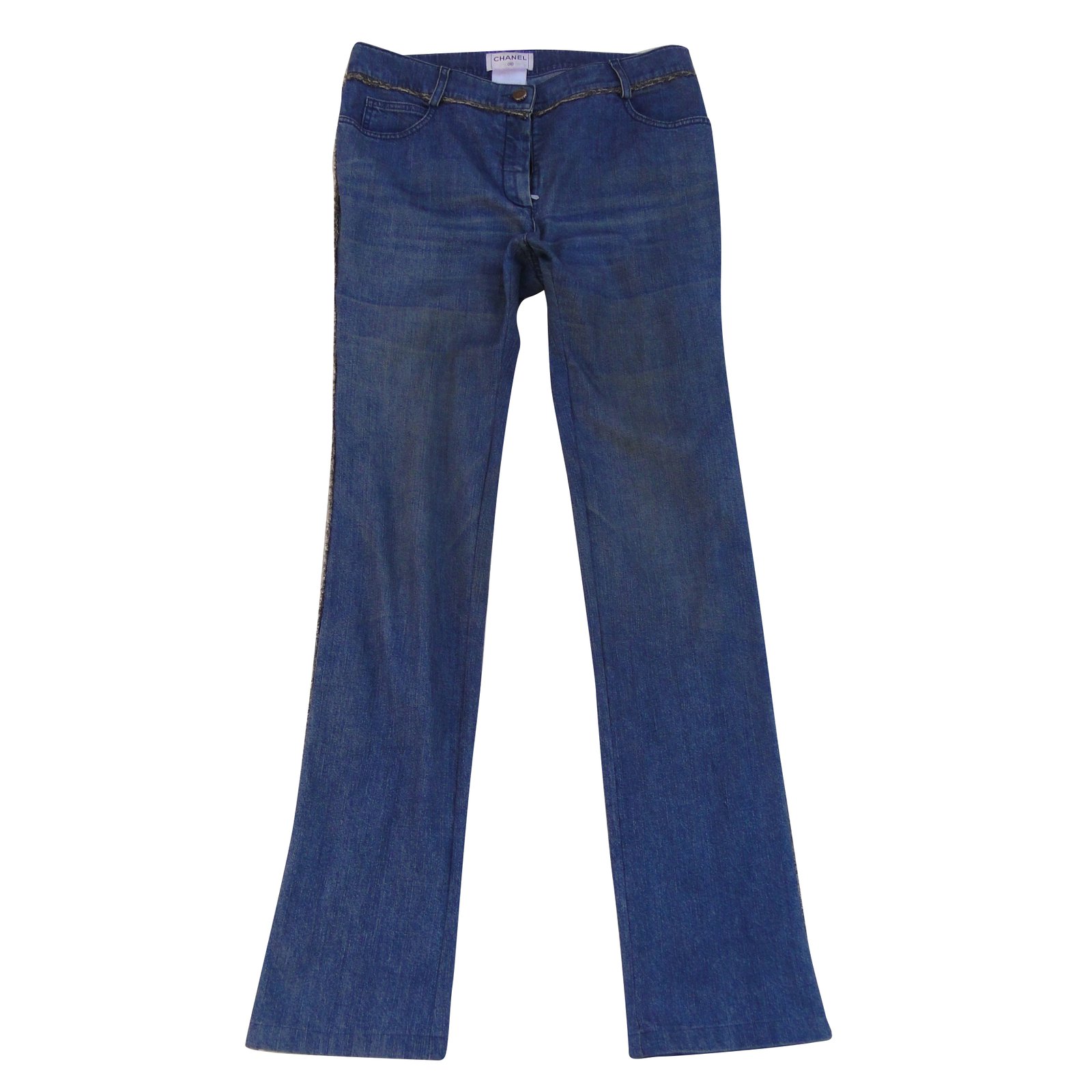 Chanel Jeans Blue Denim ref.63278 Joli Closet