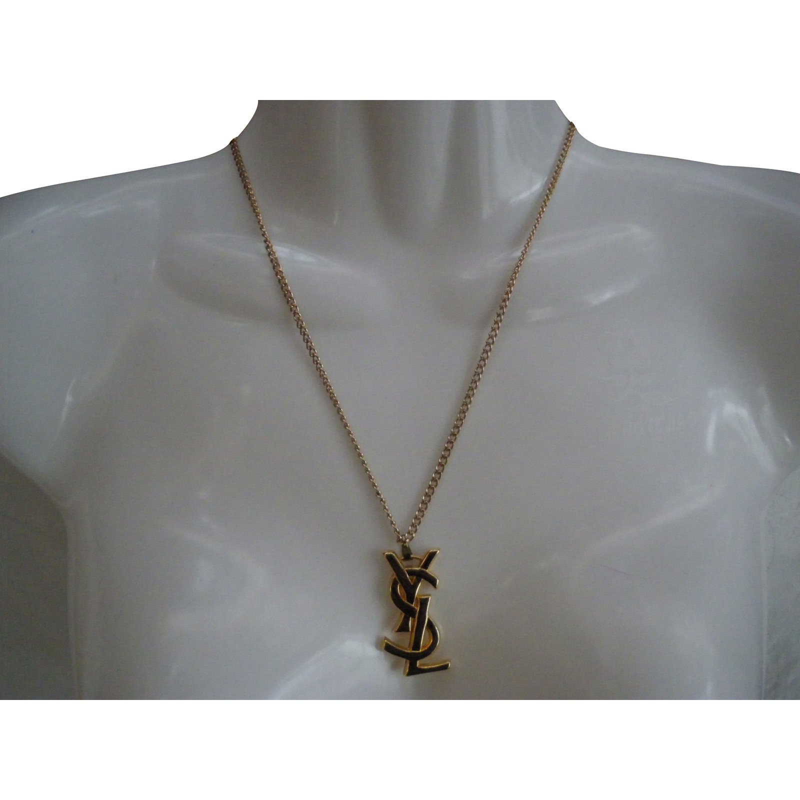 Necklace Yves Saint Laurent Gold in Metal - 33490454