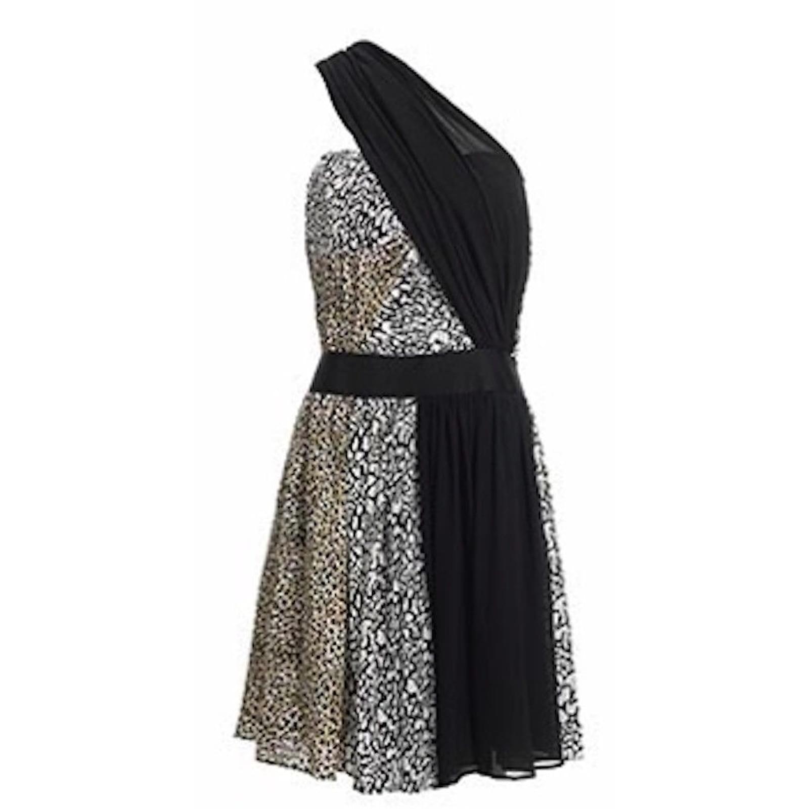 reiss animal print dress