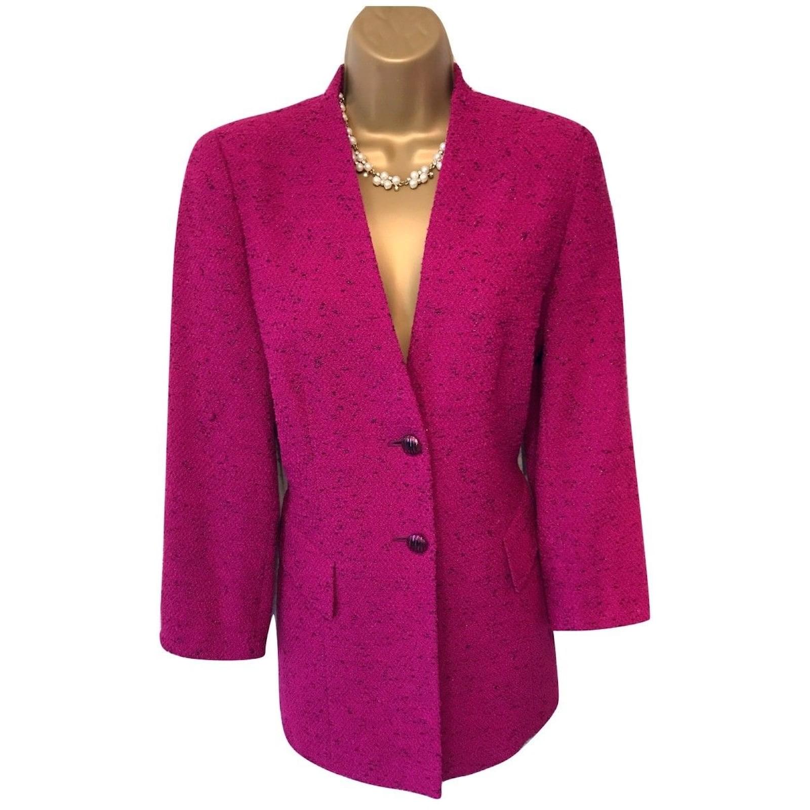 escada pink jacket