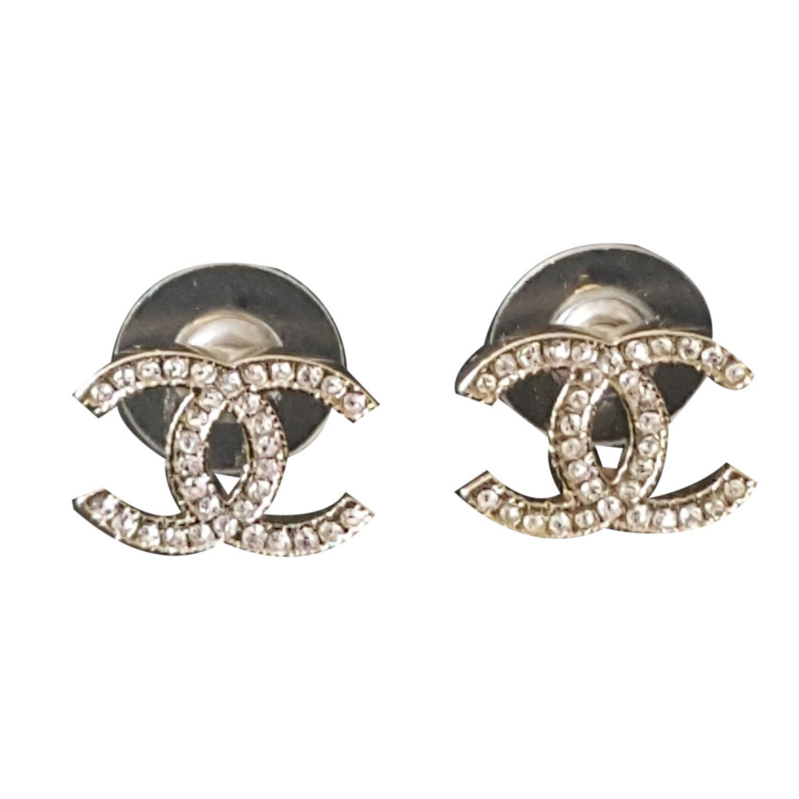Chanel Earrings Golden Metal ref.64282 - Joli Closet