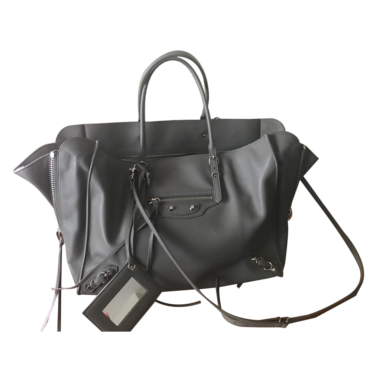 Balenciaga Papier B4 Handbags Leather 
