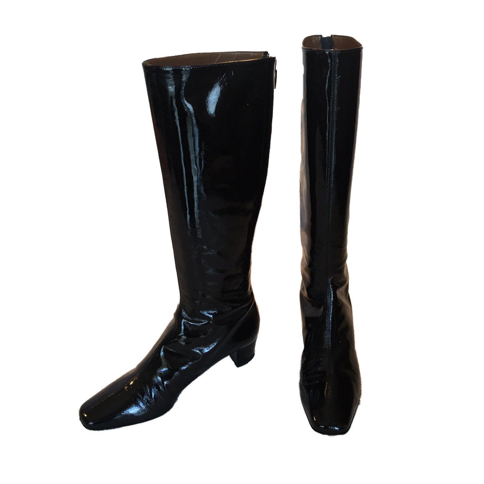 Hobbs Boots Boots Patent leather Black 