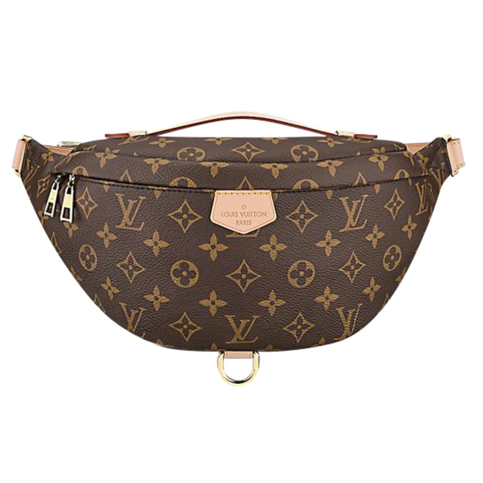 Bum bag / sac ceinture leather handbag Louis Vuitton Brown in Leather -  35230896