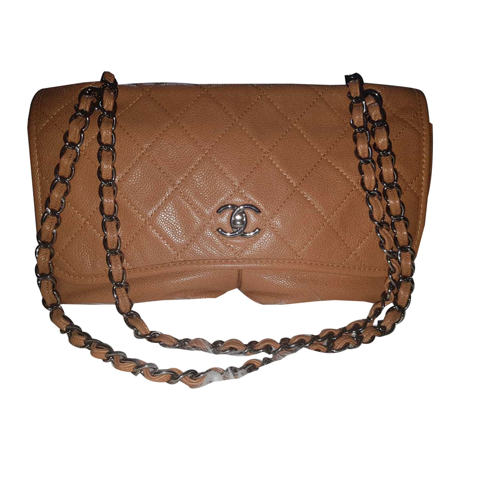 Chanel Timeless Cognac Leather  - Joli Closet