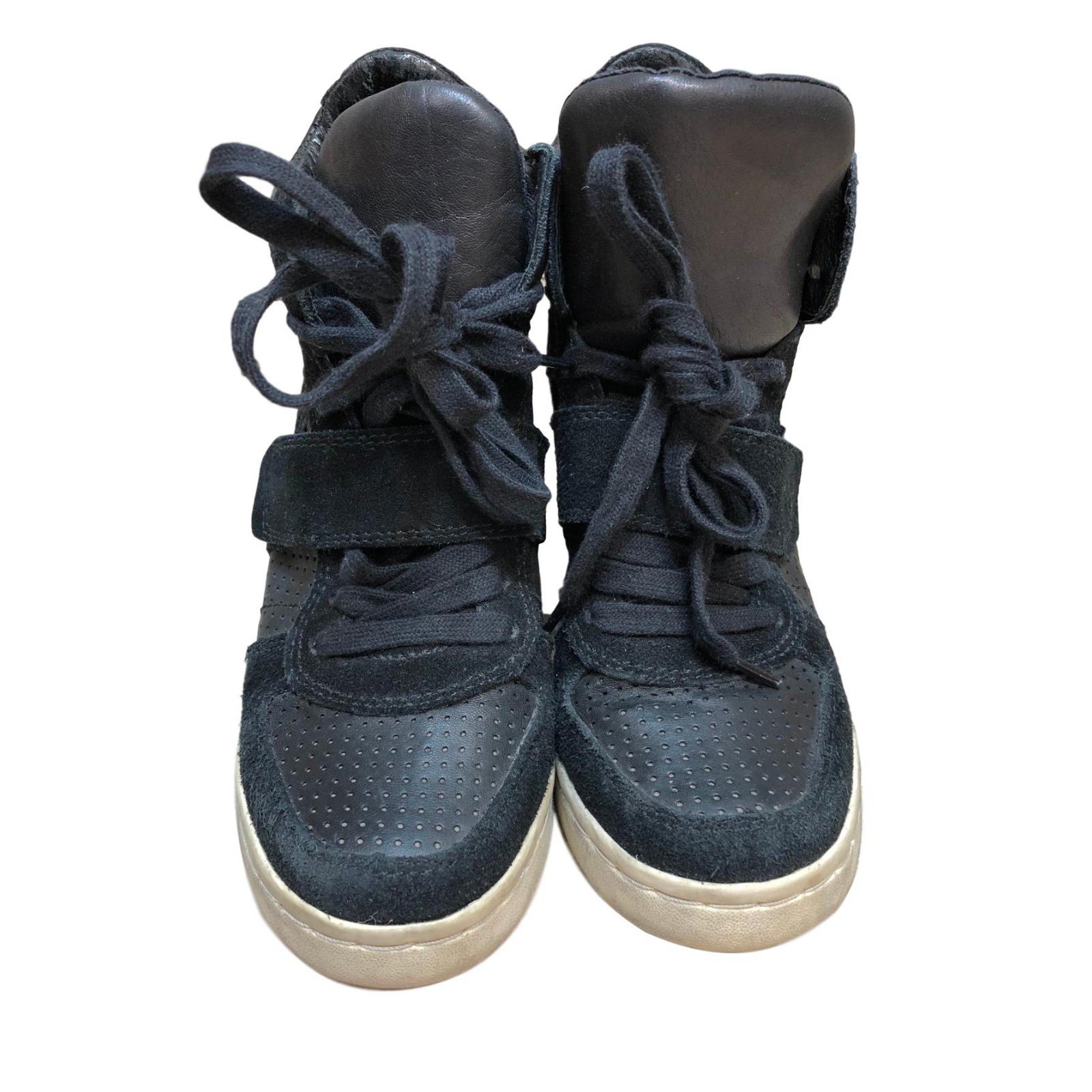 Ash Sneakers Black Leather Deerskin ref.65283 Joli Closet