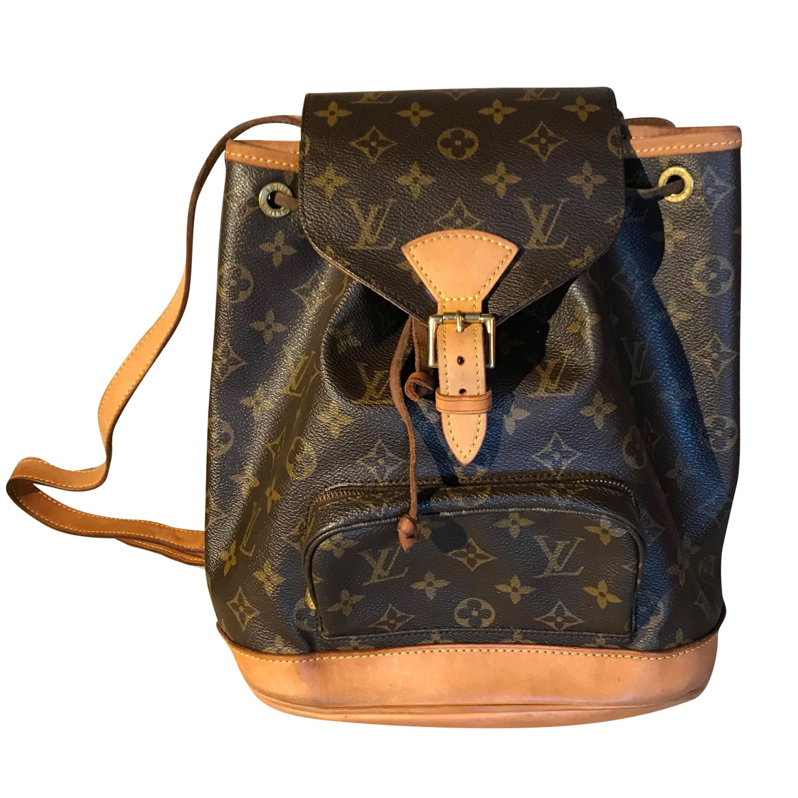 Louis Vuitton Montsouris Backpack Backpacks Other Brown ref.65492 - Joli Closet