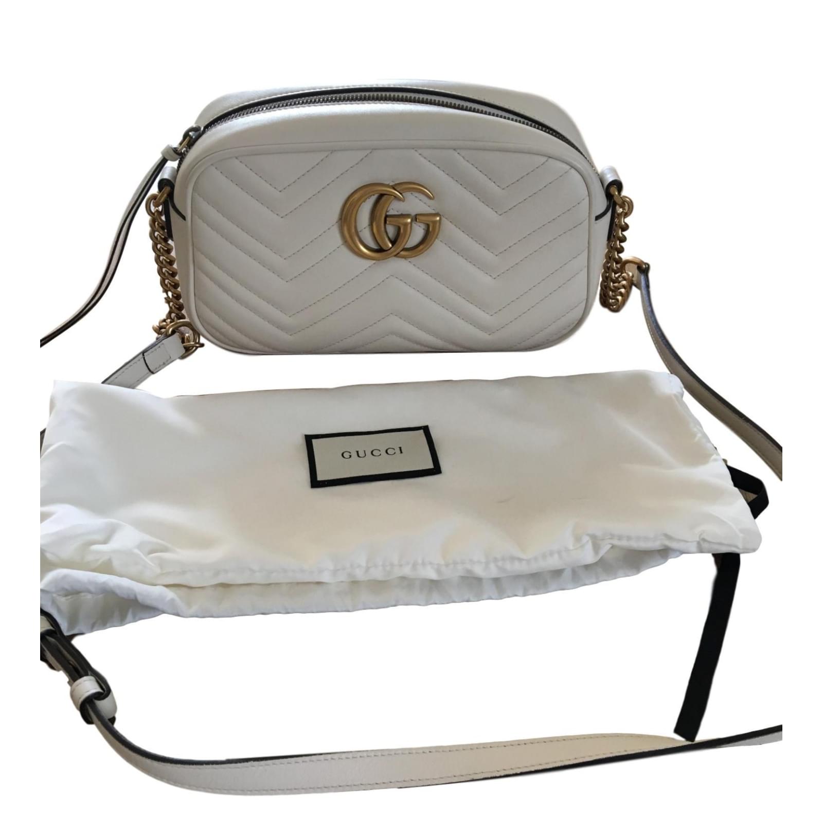 double g quilted shoulder bag