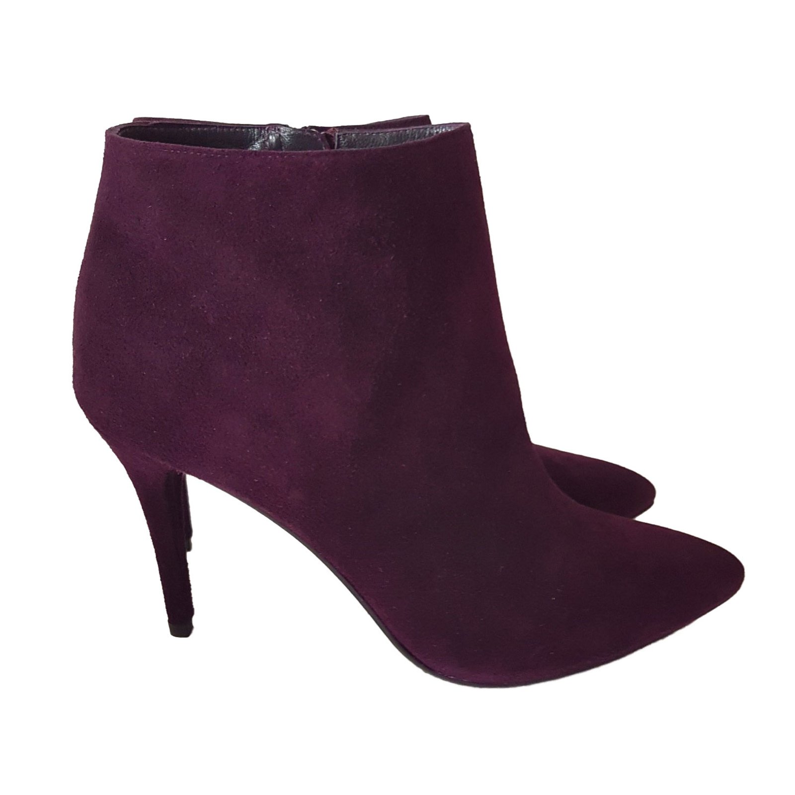 stuart weitzman purple boots