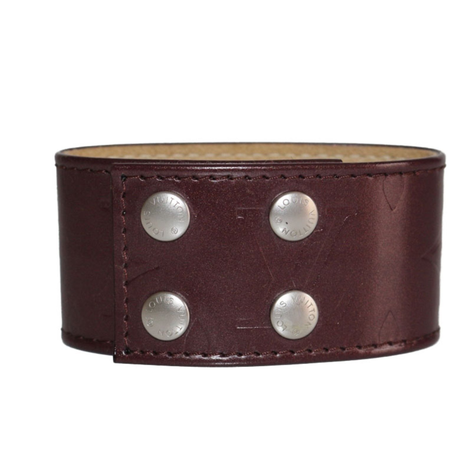 Bracelet en cuir Louis Vuitton Marron en Cuir - 24220360