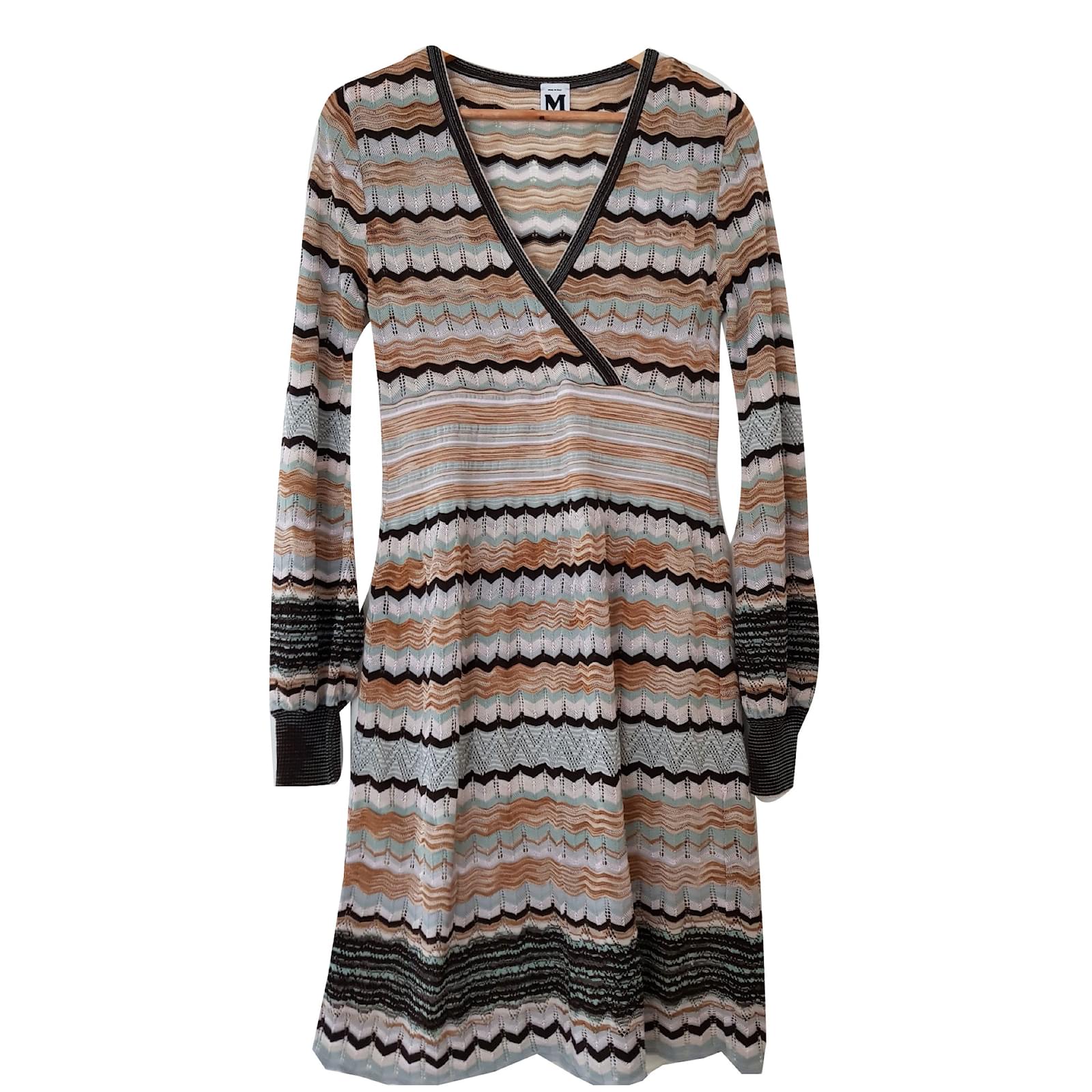 slim fit dress slacks MISSONI | Partialized Knit Midi Dress w/ Sequins main image 1