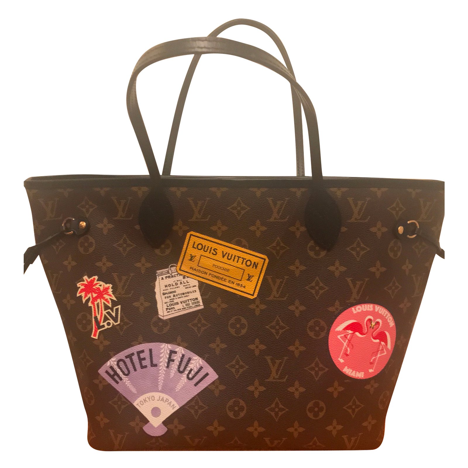 lv neverfull colors