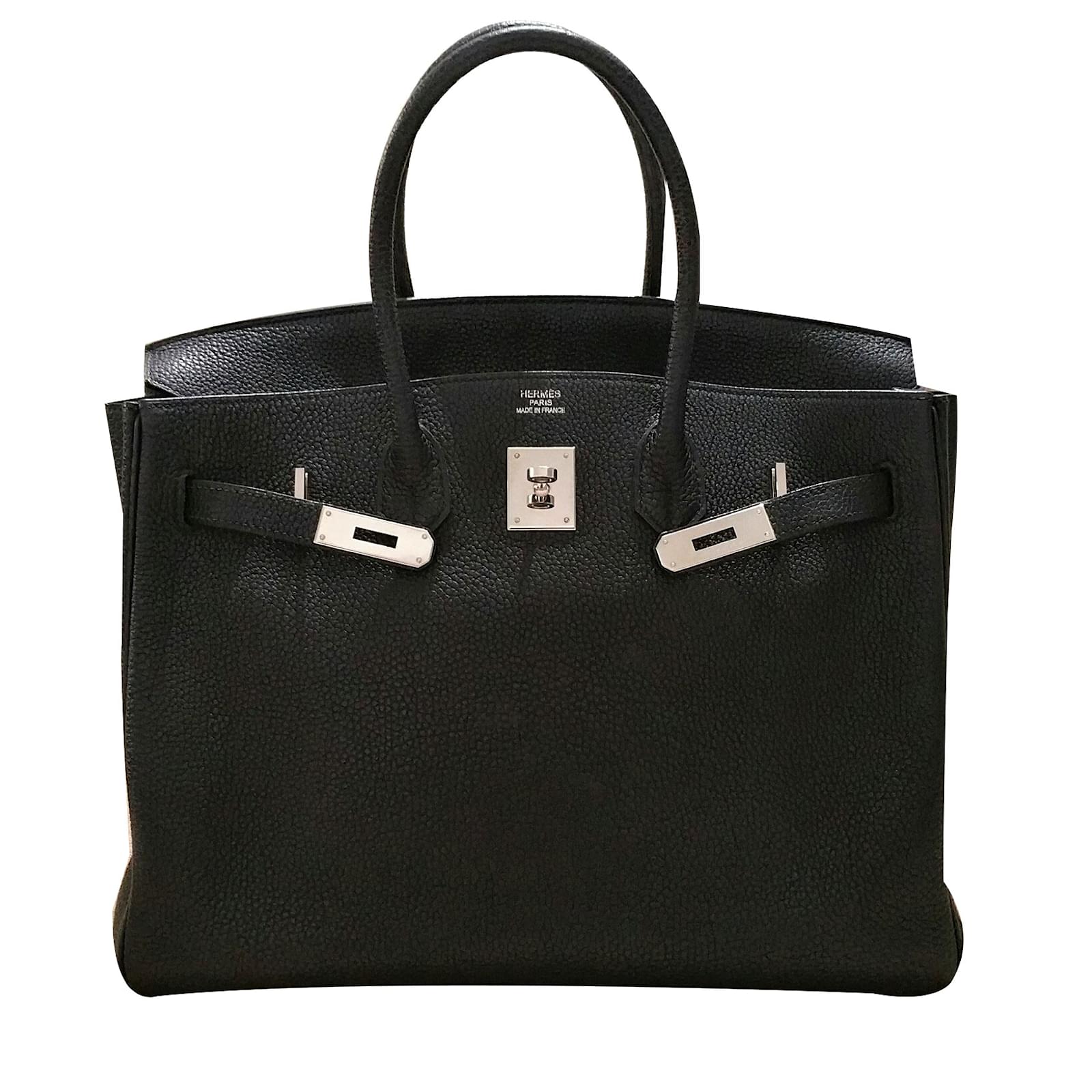 Hermès Birkin 35 Cuir Noir ref.66748 - Joli Closet