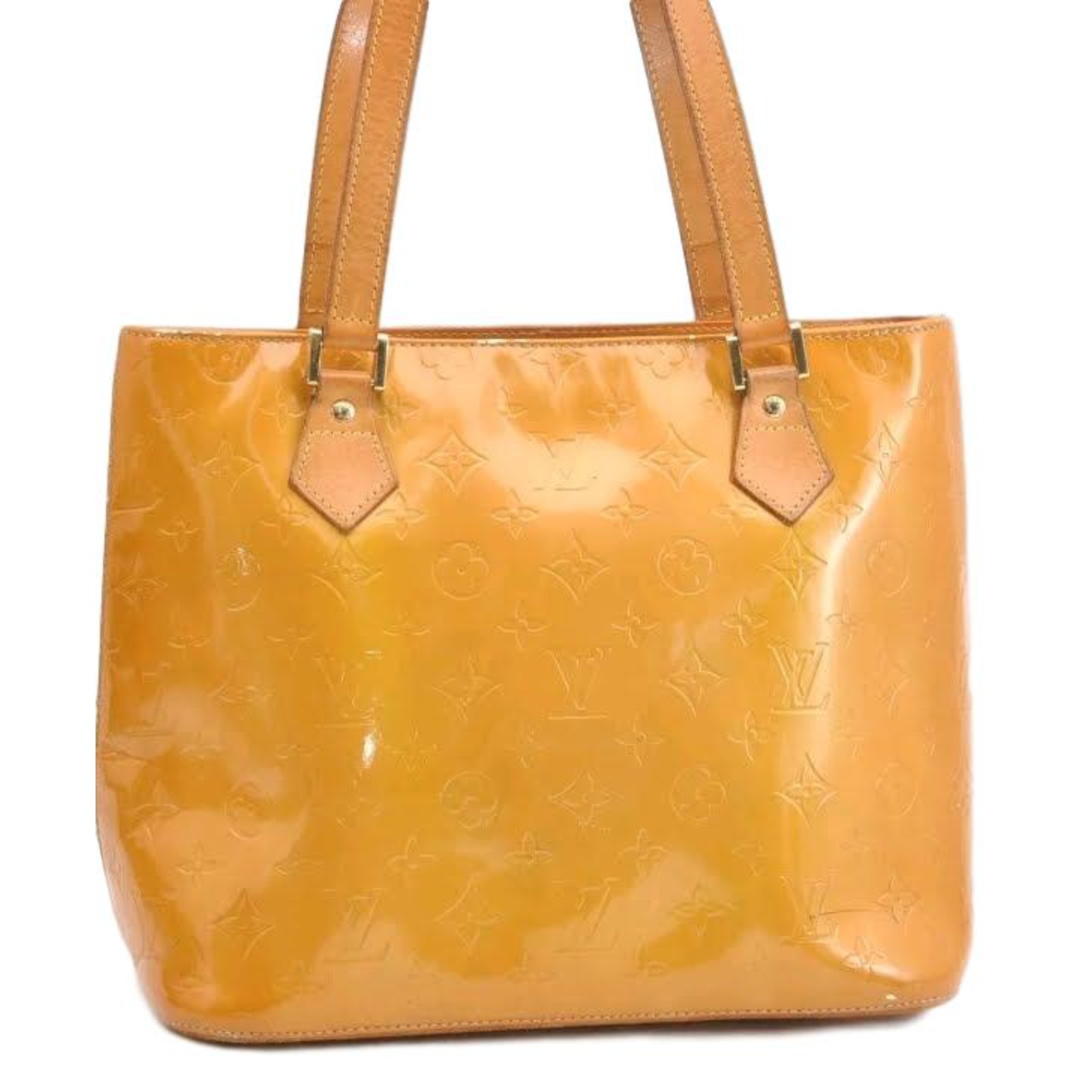 Louis Vuitton Handbag Yellow Patent leather ref.67210 - Joli Closet