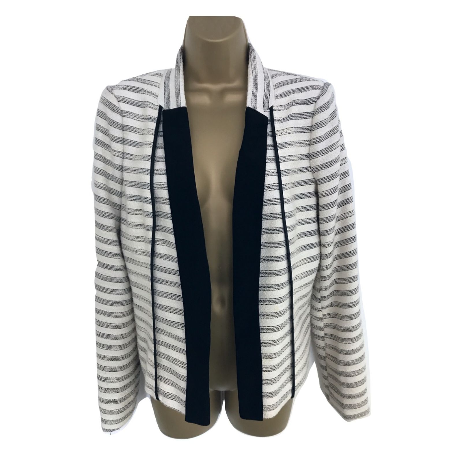 Clements Ribeiro Jackets Black Cream Cotton Polyester ref.67500 - Joli ...