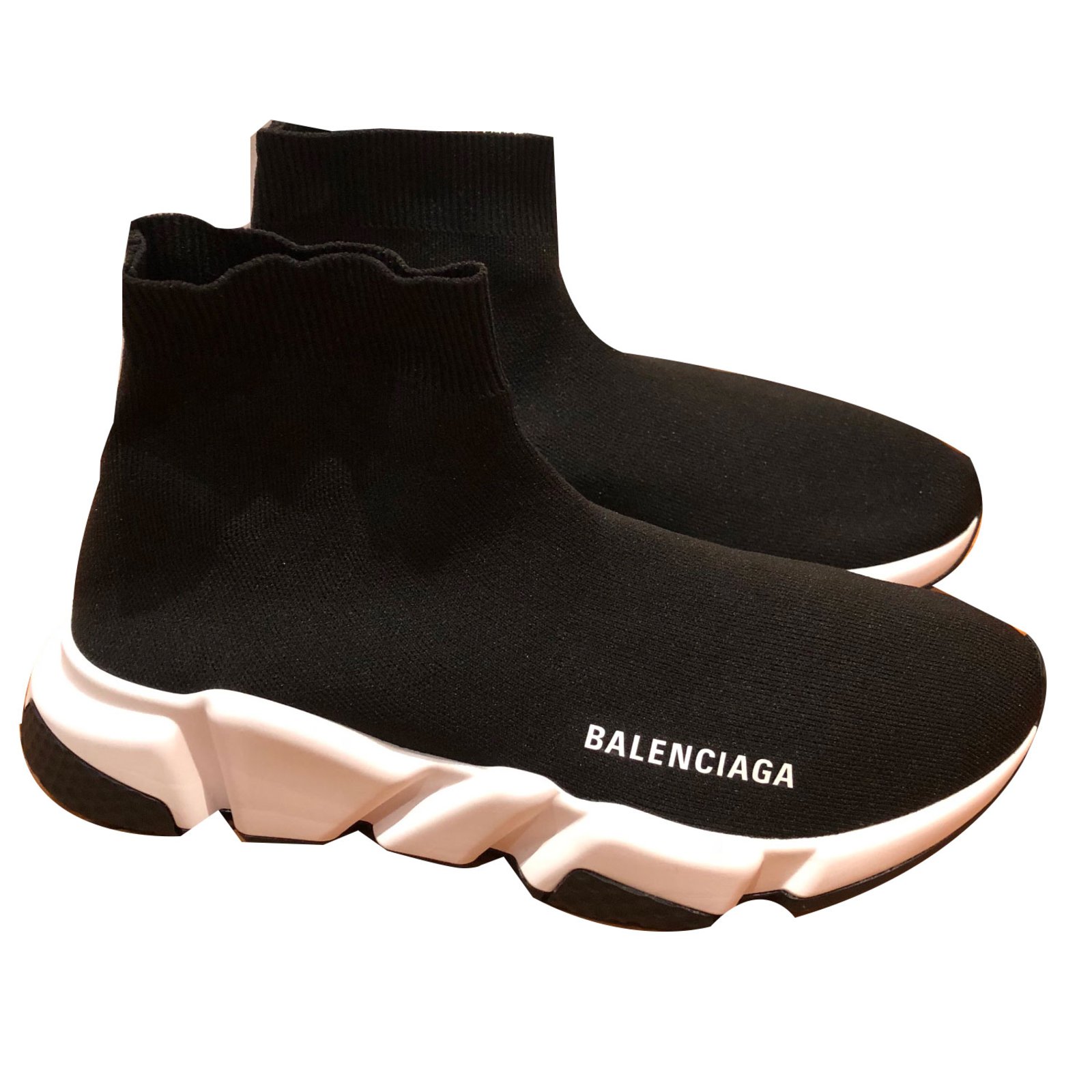 Balenciaga Speed Sneakers Black ref.67830 - Joli Closet