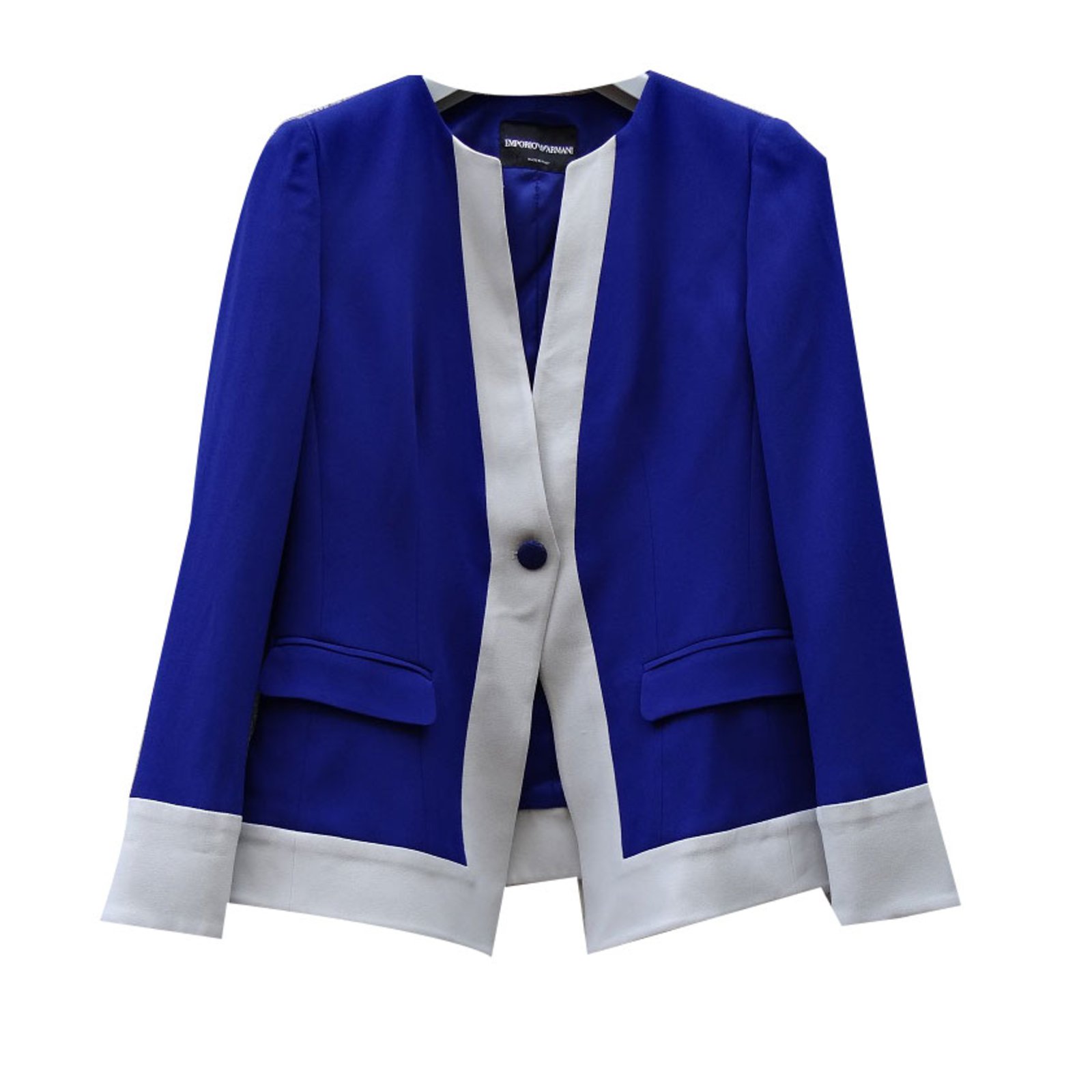 emporio armani blue jacket