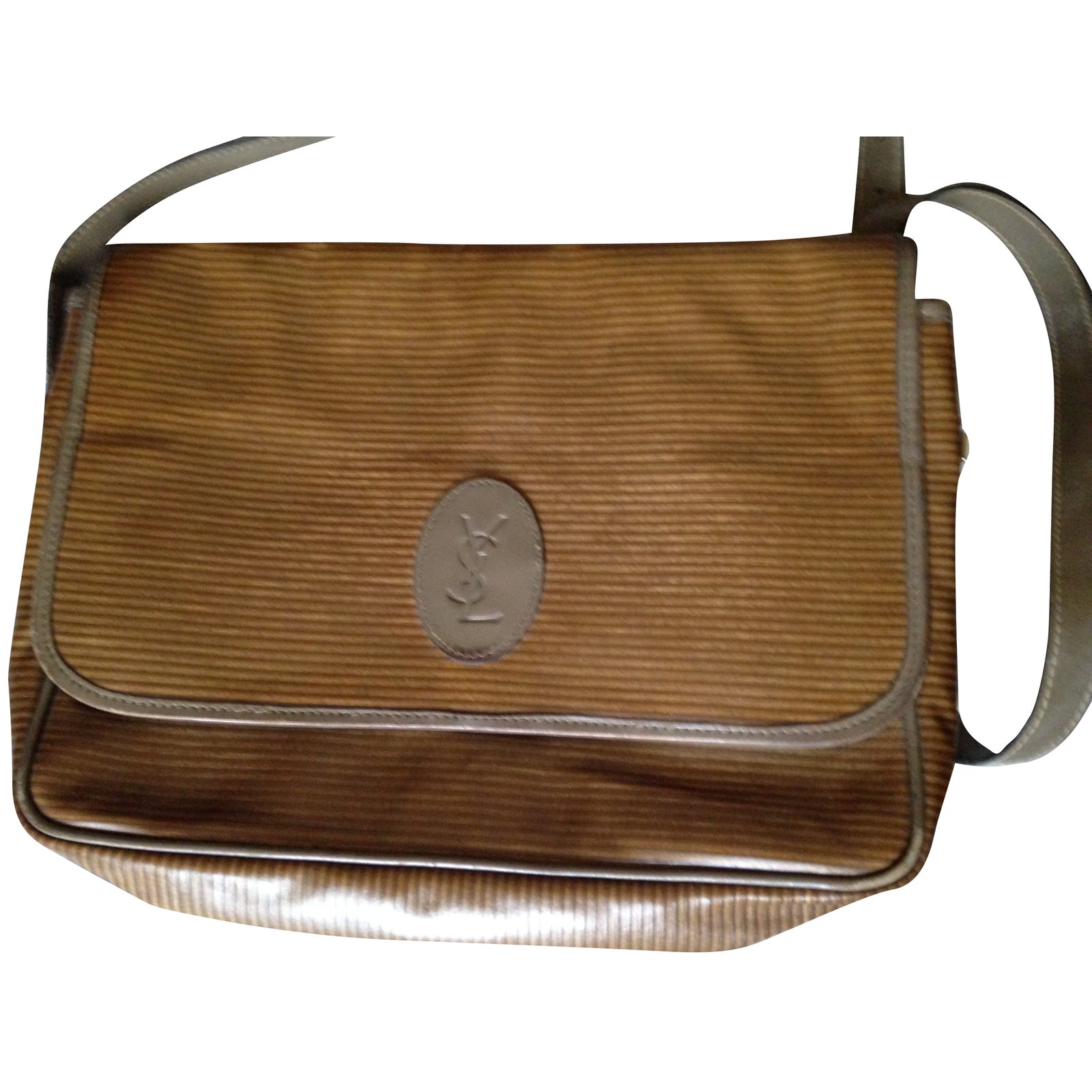 Yves Saint Laurent Vintage Beige Suede Zipper Hobo Bag (120436) at 1stDibs