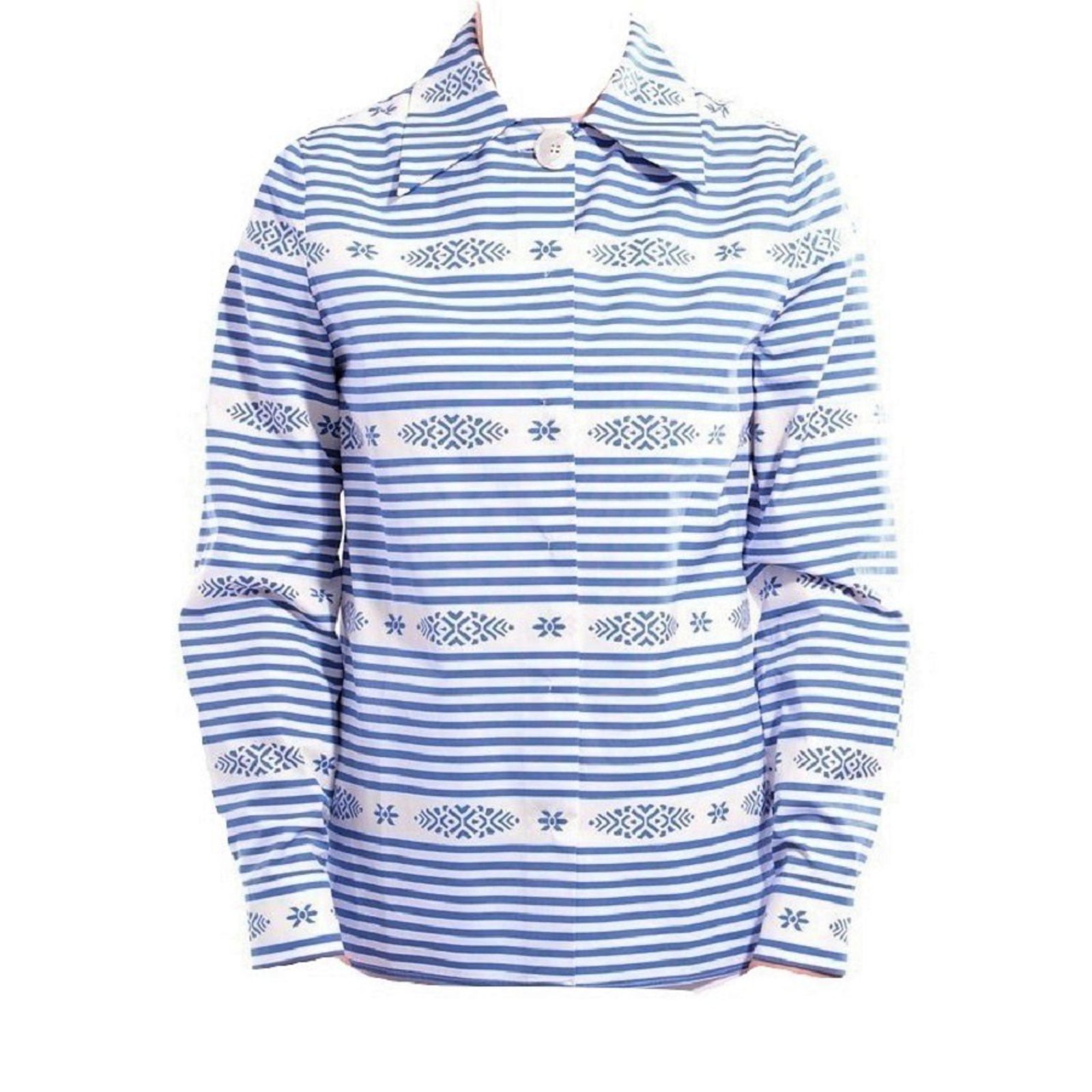 miu miu striped shirt