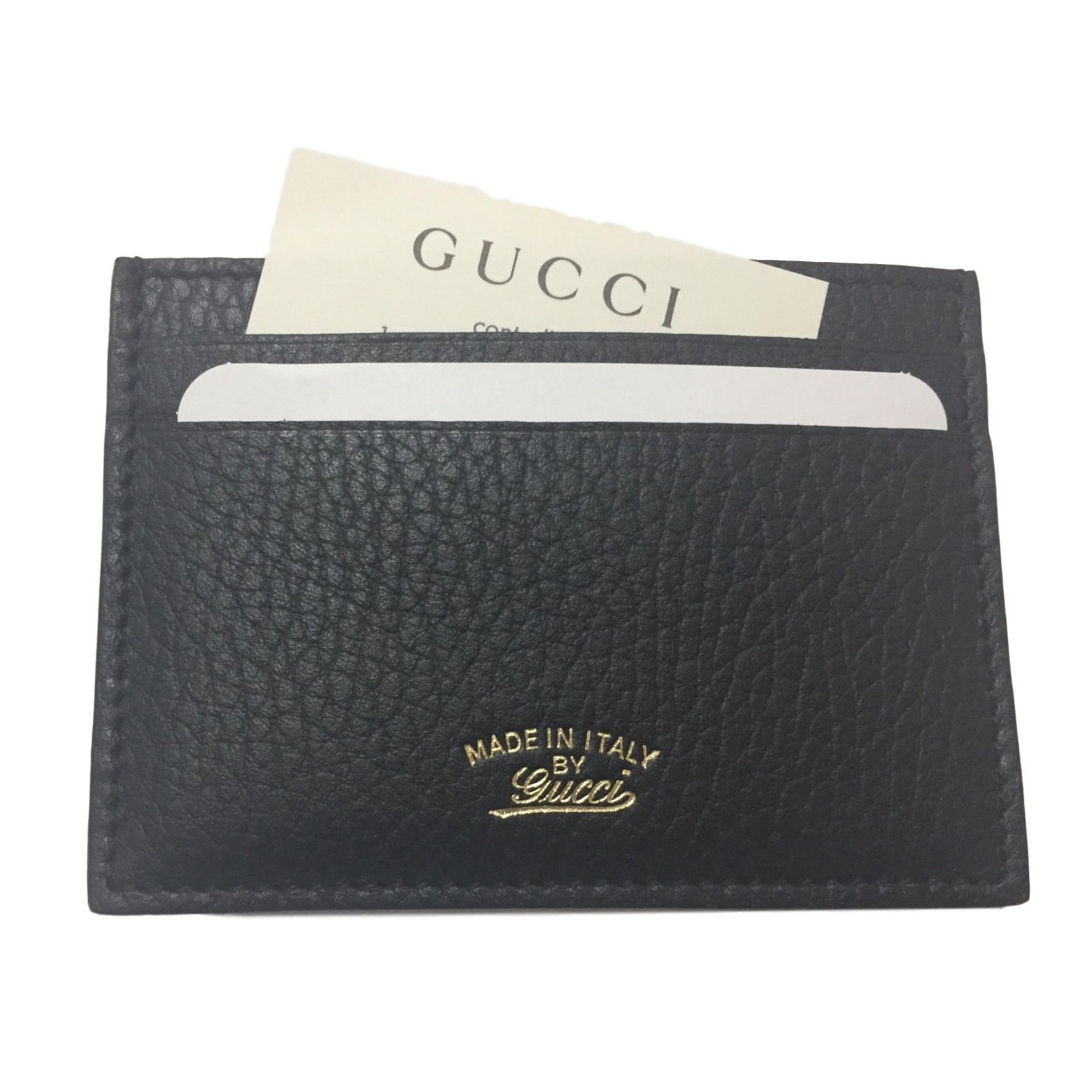 guccissima card holder