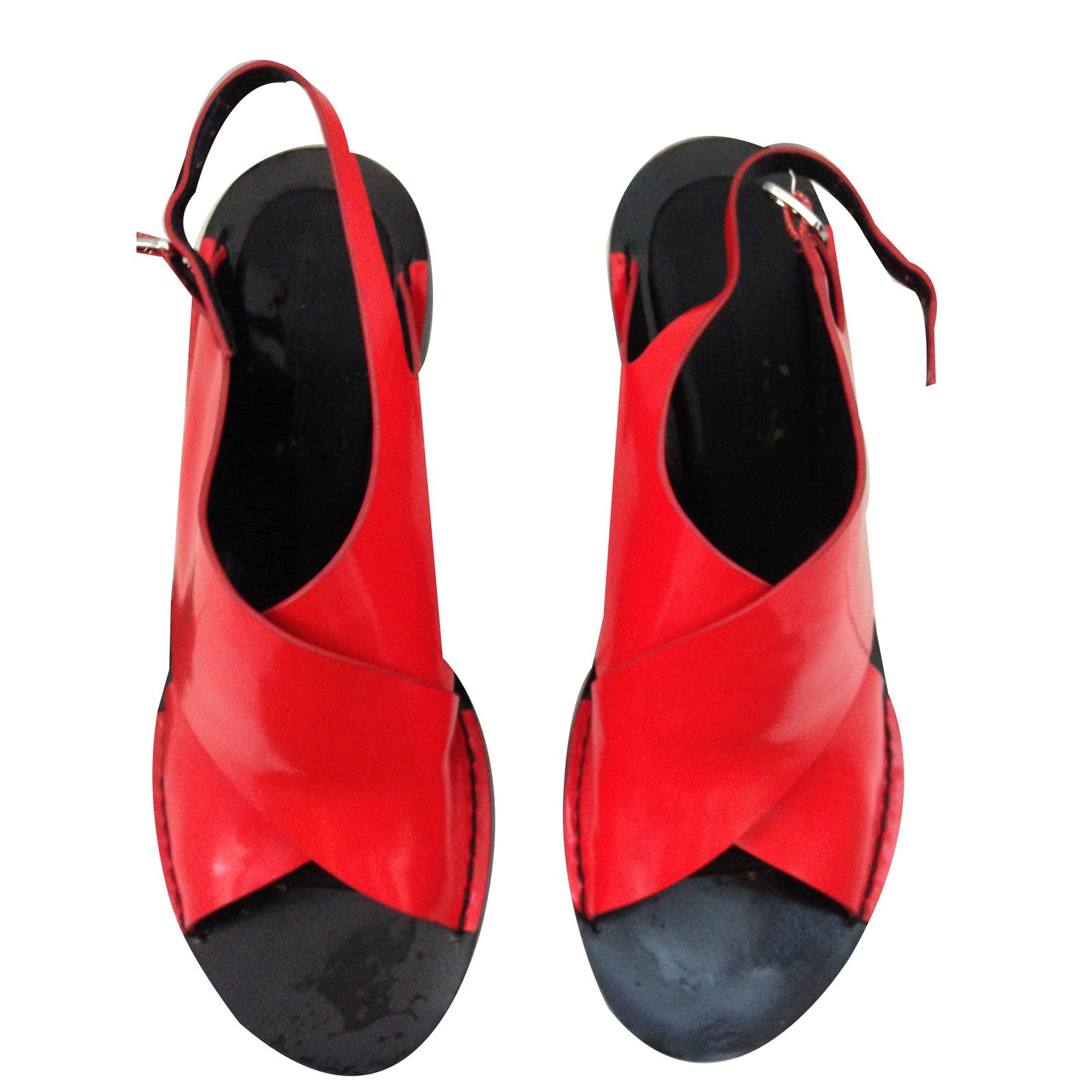 alexander wang red shoes