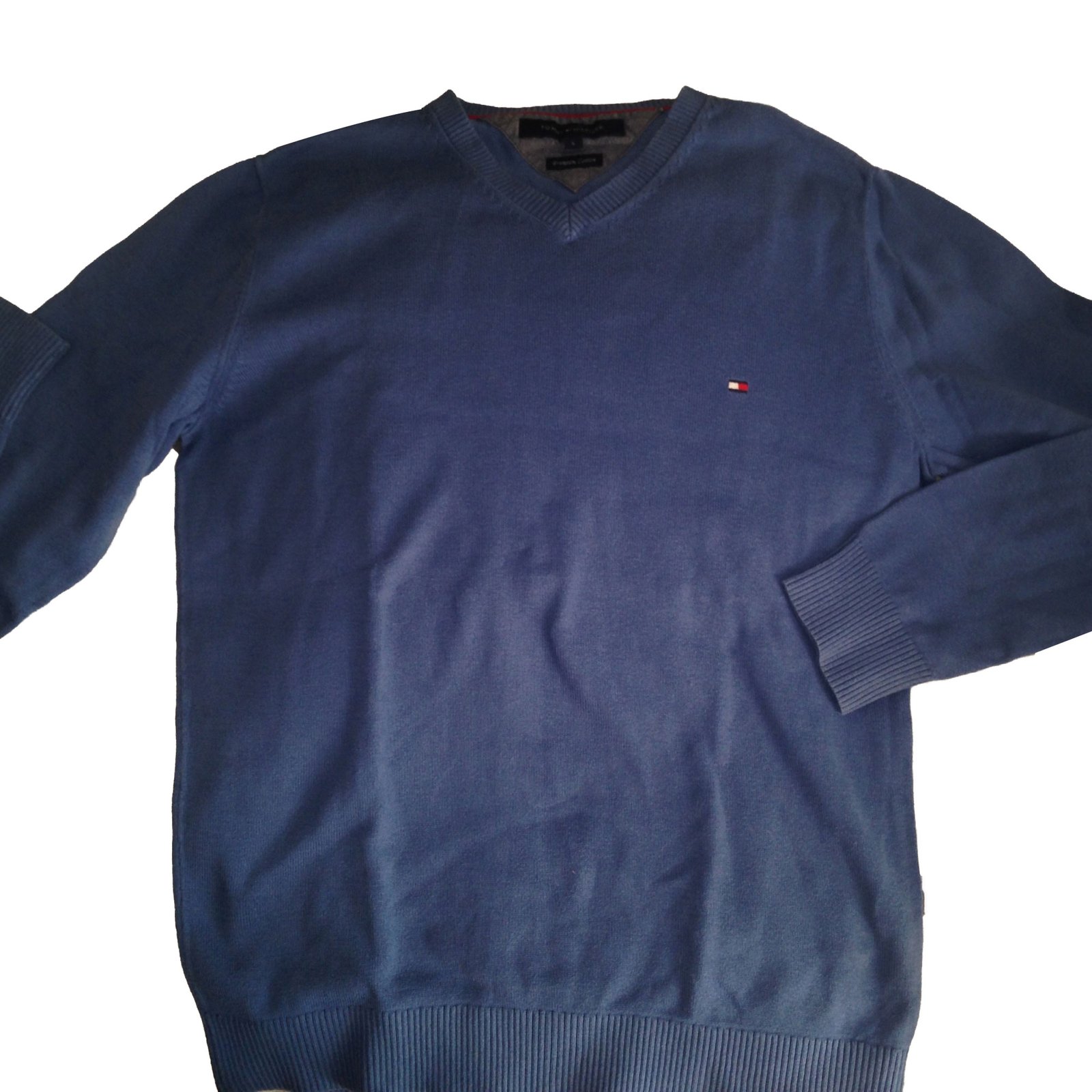 hilfiger blue sweater